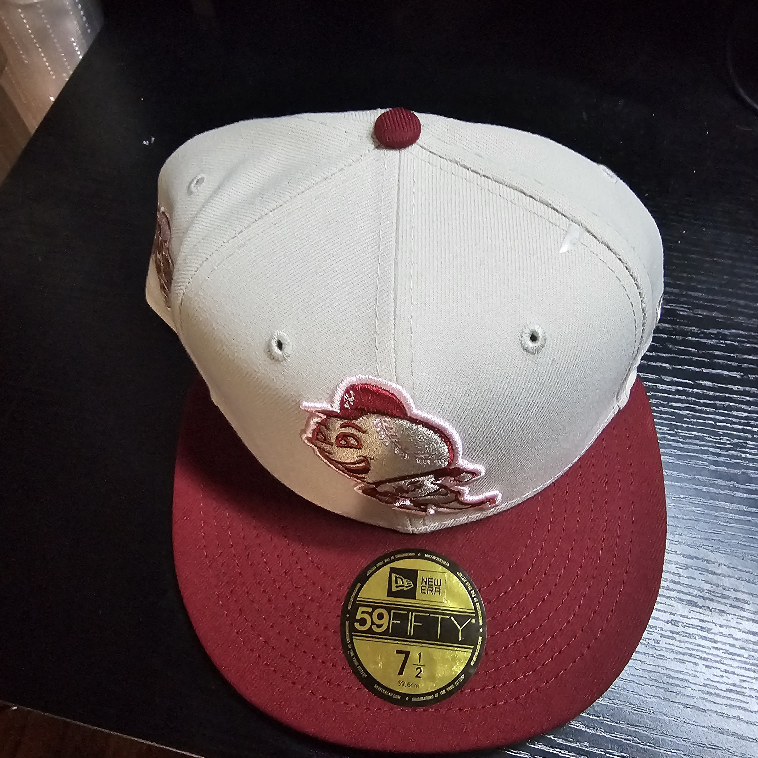 New Era Mr Met Pink Outline Size ONE SIZE - 4 Thumbnail