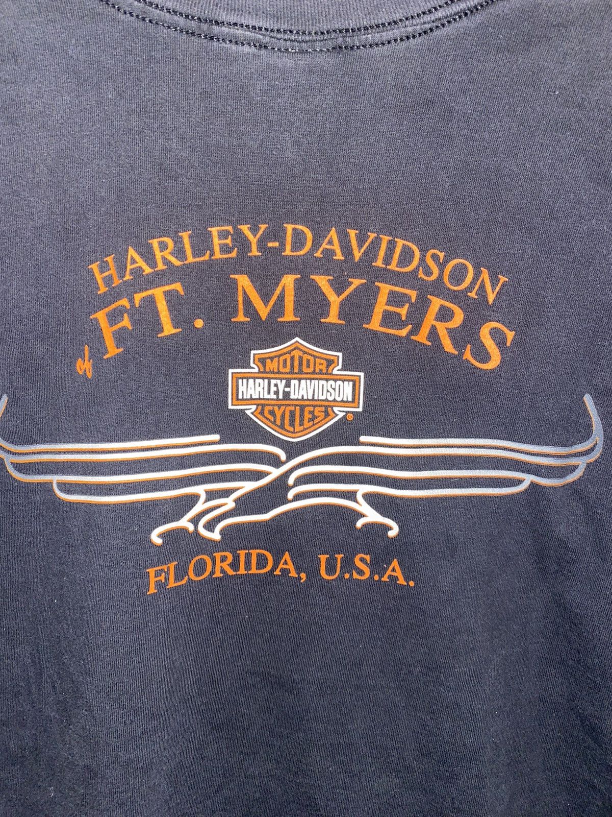 Harley Davidson × Vintage Harley Davidson Ft. Myers tee Size US L / EU 52-54 / 3 - 7 Thumbnail