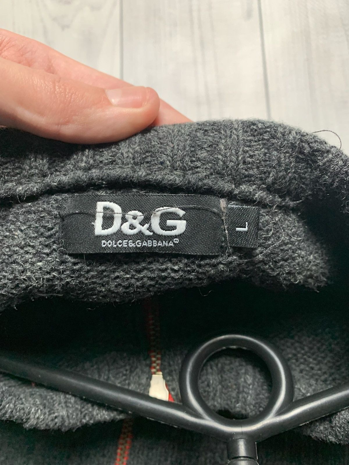 Vintage Vintage Dolce Gabbana sweater logo size L Size US L / EU 52-54 / 3 - 6 Thumbnail