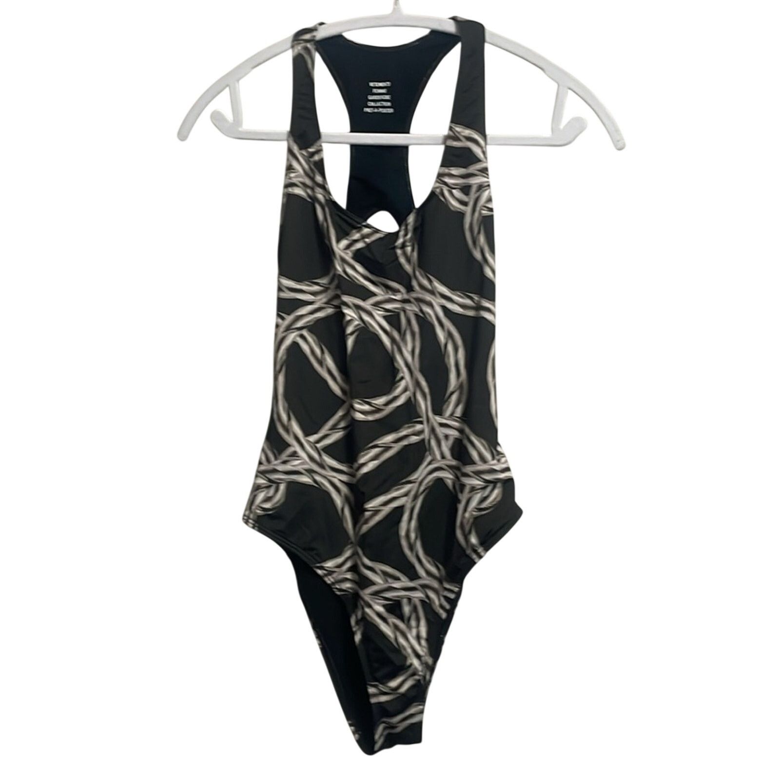 Vetements NWT Vetements Silver Chain Open Back One Piece Swimsuit L Size L / US 10 / IT 46 - 2 Thumbnail