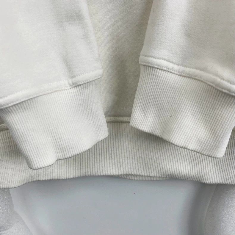 Dior Dior White Logo Hoodie with Drawstring-2506 Size US XXS / EU 40 - 6 Thumbnail