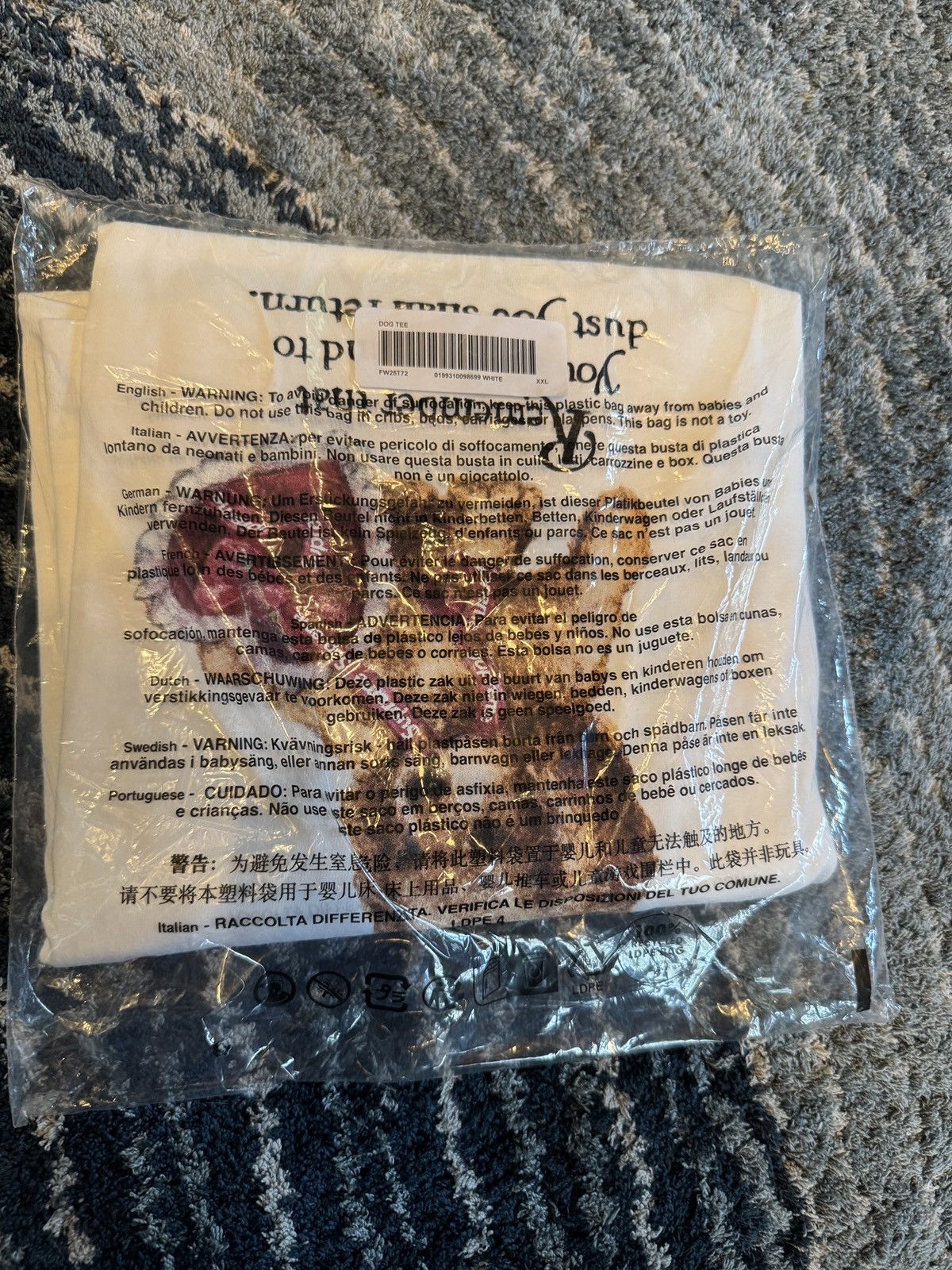 Supreme Supreme Bear Tee- White XXL Size US XXL / EU 58 / 5 - 4 Thumbnail
