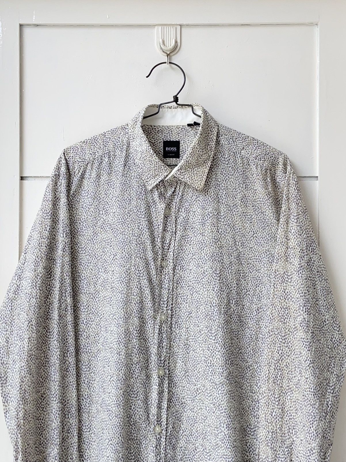 Hugo Boss BOSS HUGO BOSS Motive Shirt Size US M / EU 48-50 / 2 - 2 Thumbnail