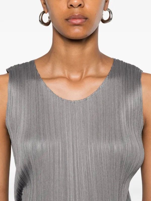 Pleats Please Issey Miyake Pleats Please Issey Miyake - Pleated - Tank Top Size S / US 4 / IT 40 - 2 Thumbnail
