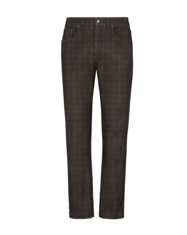 image of Fendi O1Loc1C0124 Trousers In Black, Men's (Size 30)