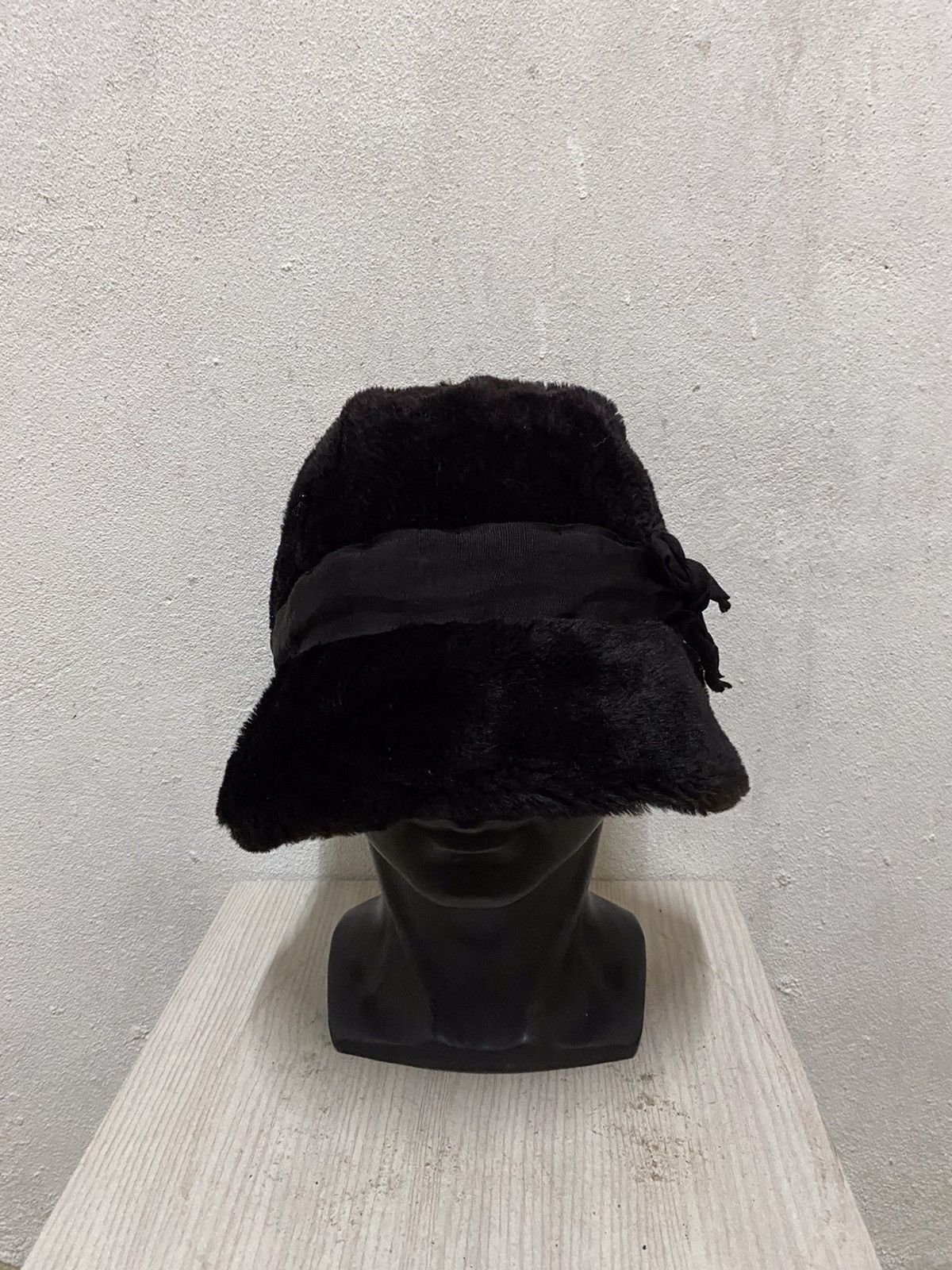Japanese Brand Japanese Brand Fleece Bucket Hat Size ONE SIZE - 2 Thumbnail