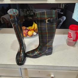 Designer Ralph Lauren signature boots sz 8 Size US 8 / IT 38 - 1 Preview