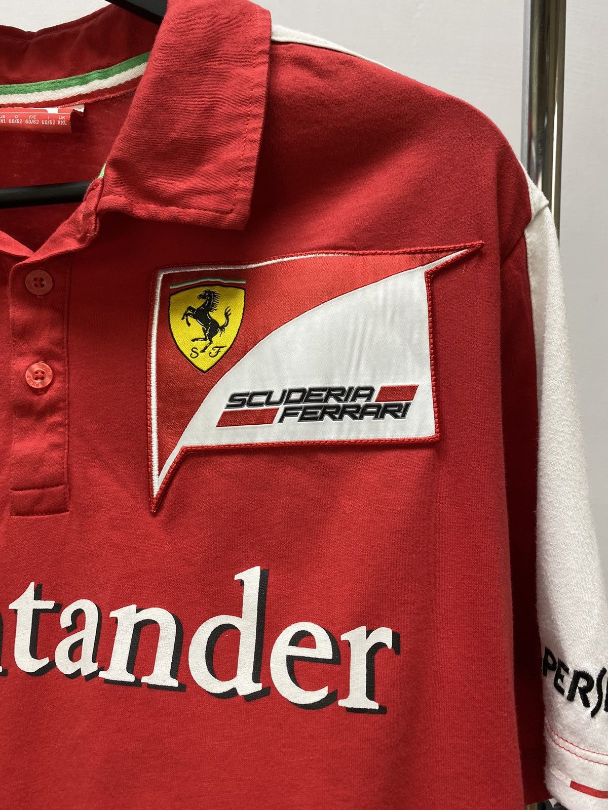 Puma Puma Ferrari Racing Polo Shirt UPS Santander F1 BMW Audi Size US XXL / EU 58 / 5 - 11 Thumbnail