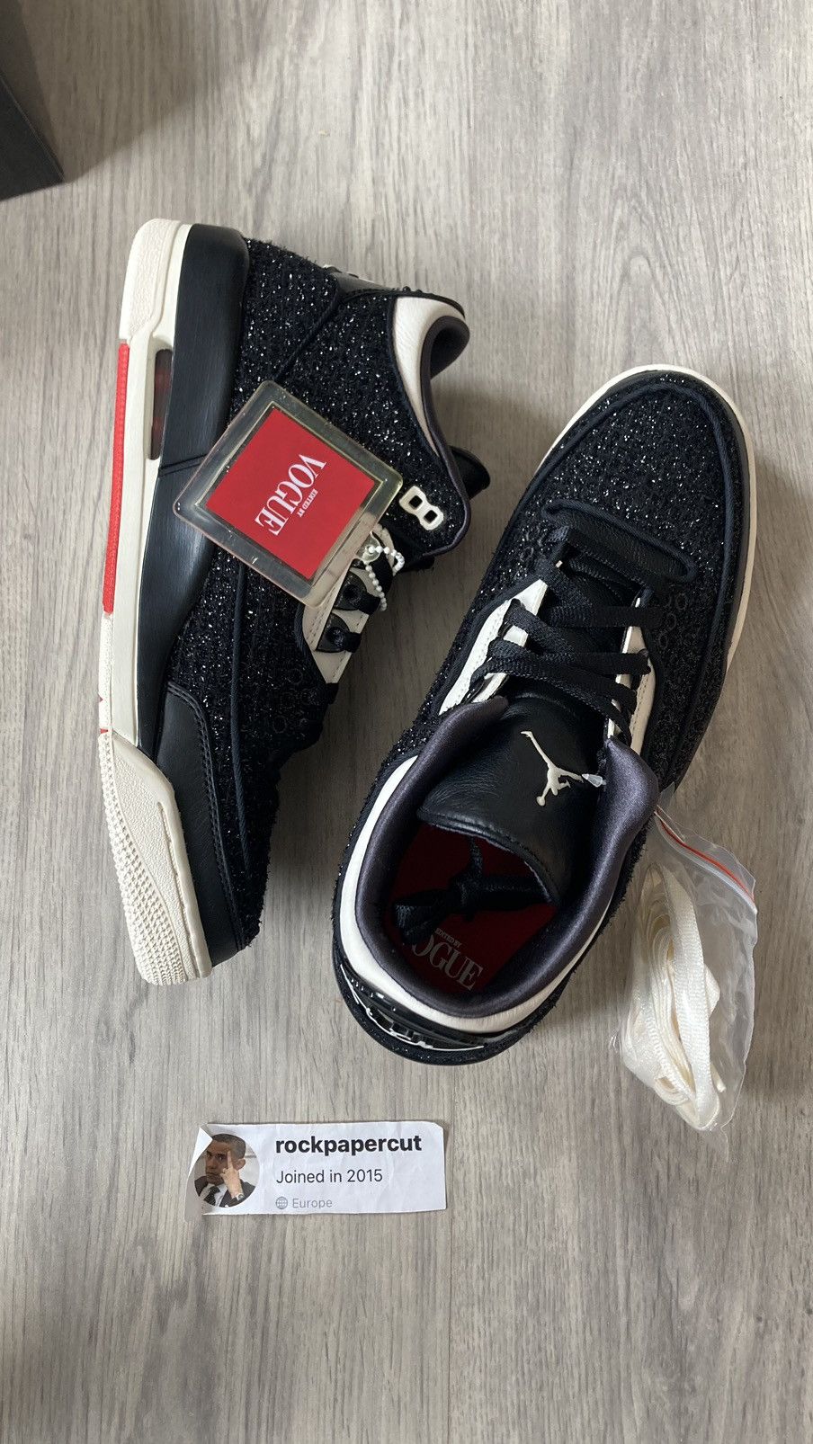 Nike Shoe Vogue Air Jordan W Nike Air Jordan Retro SE “Vogue Black