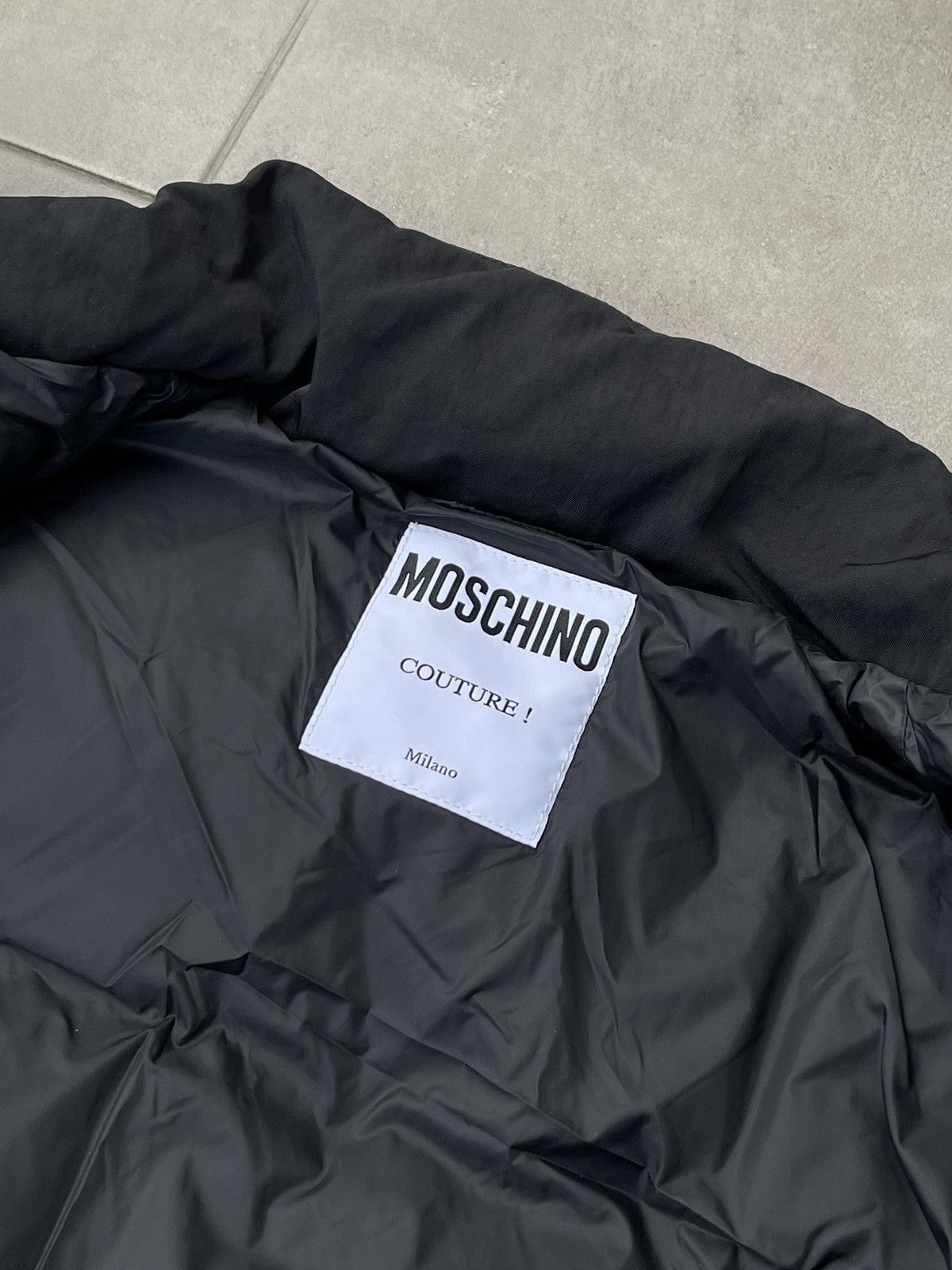 Moschino !DS! AW22 Moschino Vampire Winter Black Puffer Jacket Size US M / EU 48-50 / 2 - 18 Thumbnail
