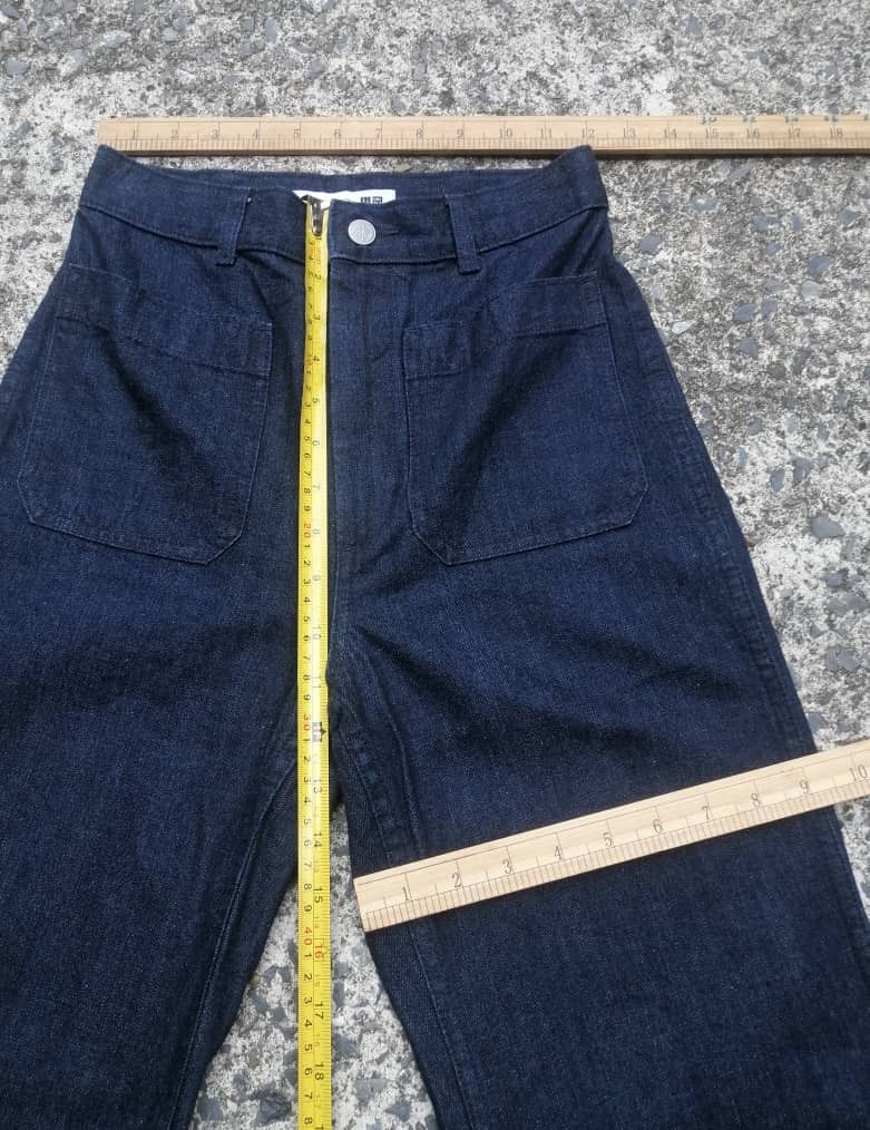 JW Anderson × Uniqlo Uniqlo X J.W. Anderson Bootcut Denim Jeans Size 24" / US 00 / IT 34 - 3 Thumbnail