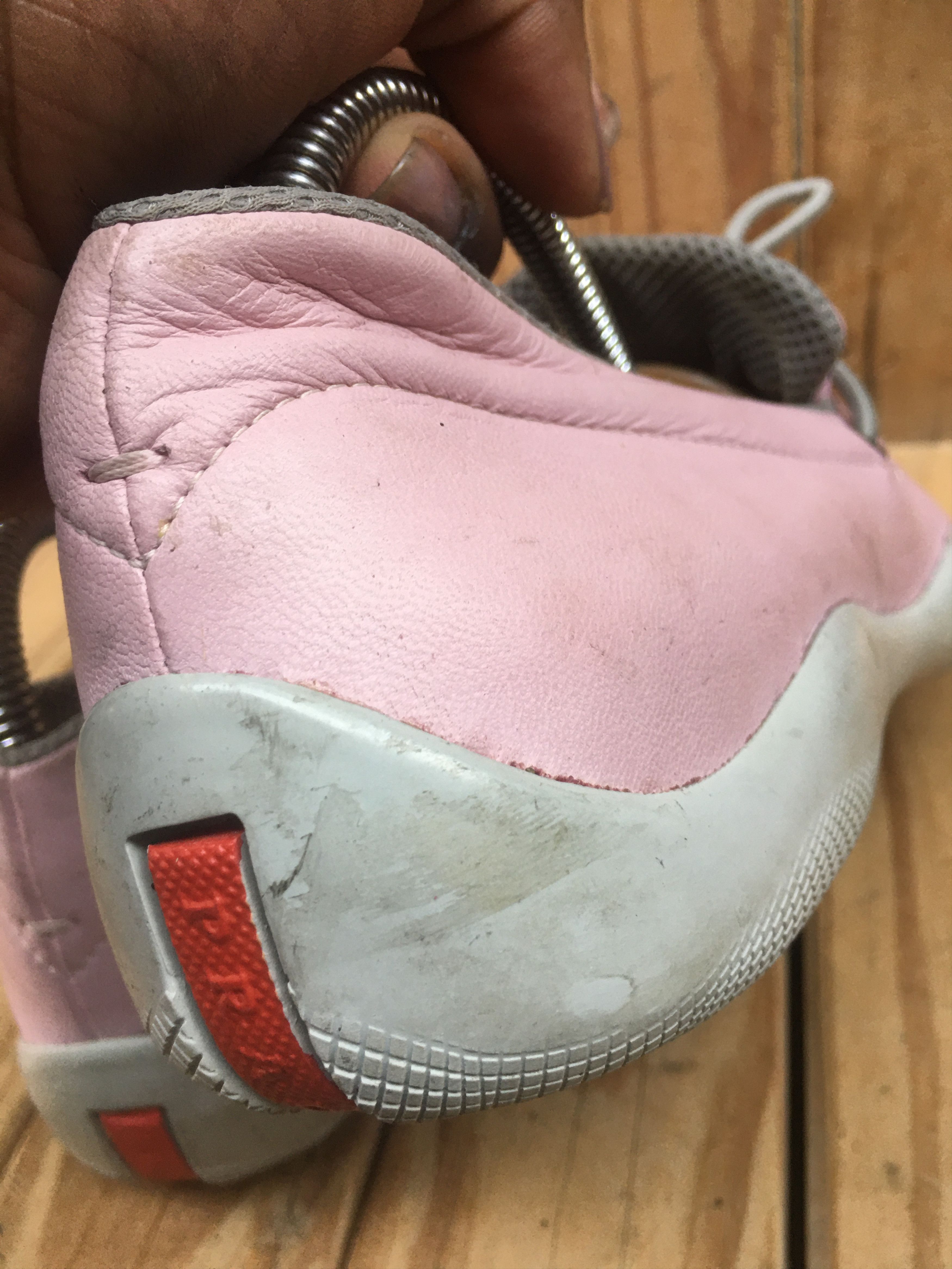 Prada Prada sports pink women's sneakers EUR 41 Size US 11 / IT 41 - 10 Thumbnail