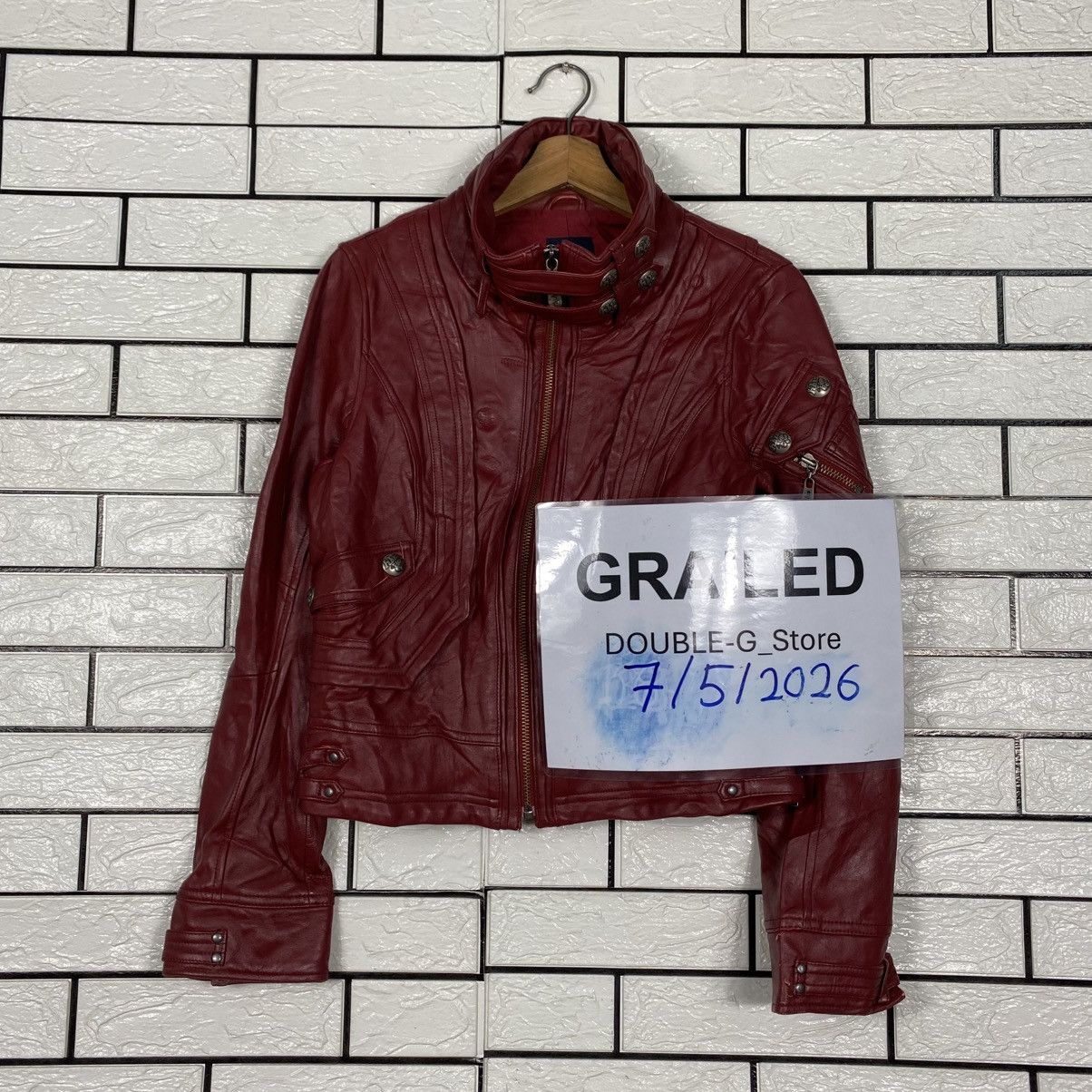 Hysteric Glamour Bondage Parachute Cropped Biker Jacket H Bis Japanese Brand Size US XXS / EU 40 - 1 Thumbnail