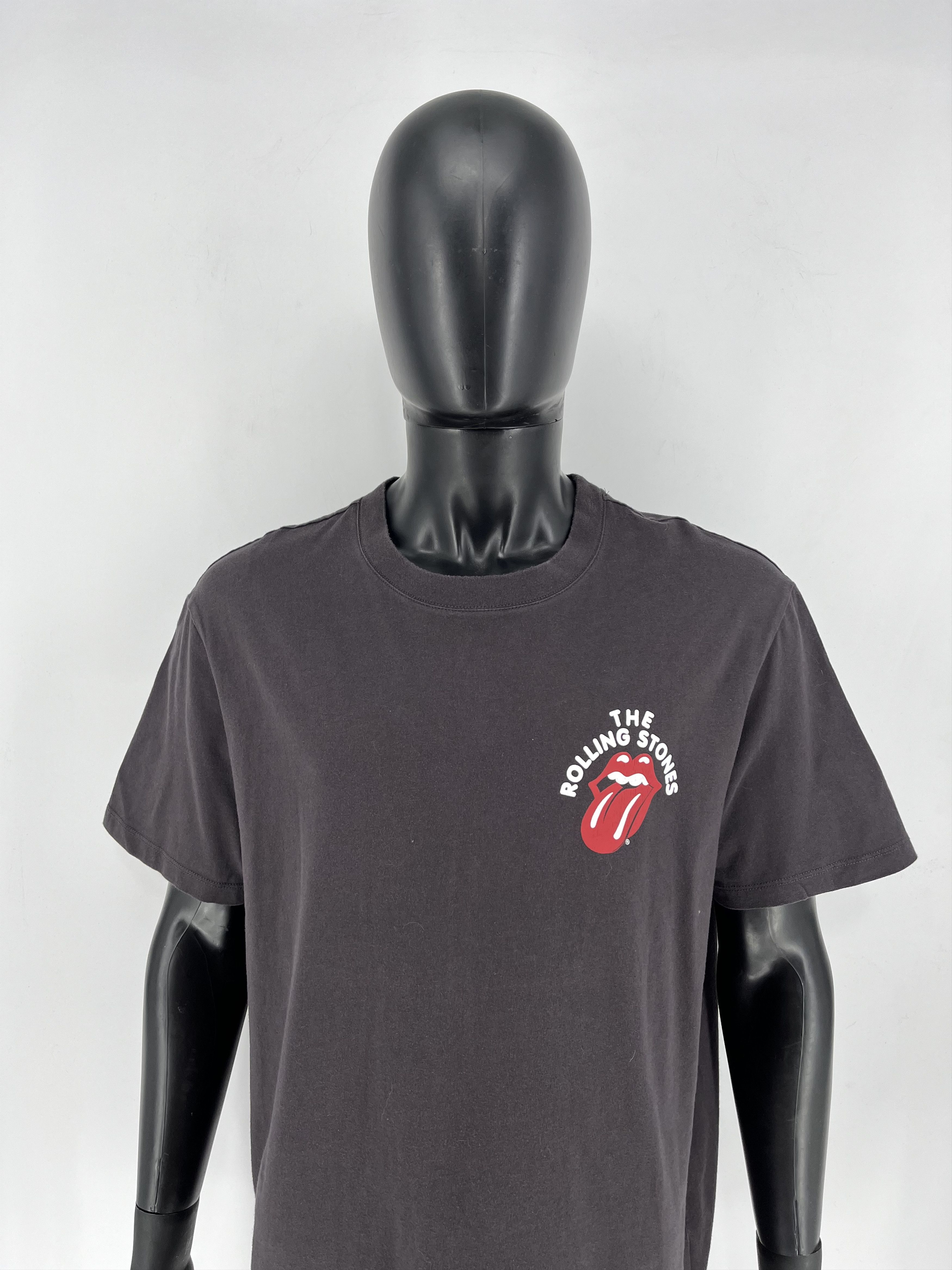 Band Tees × Vintage Vintage Y2K The Rolling Stones Tee Face Print Band Tour Rock Size US XL / EU 56 / 4 - 2 Thumbnail