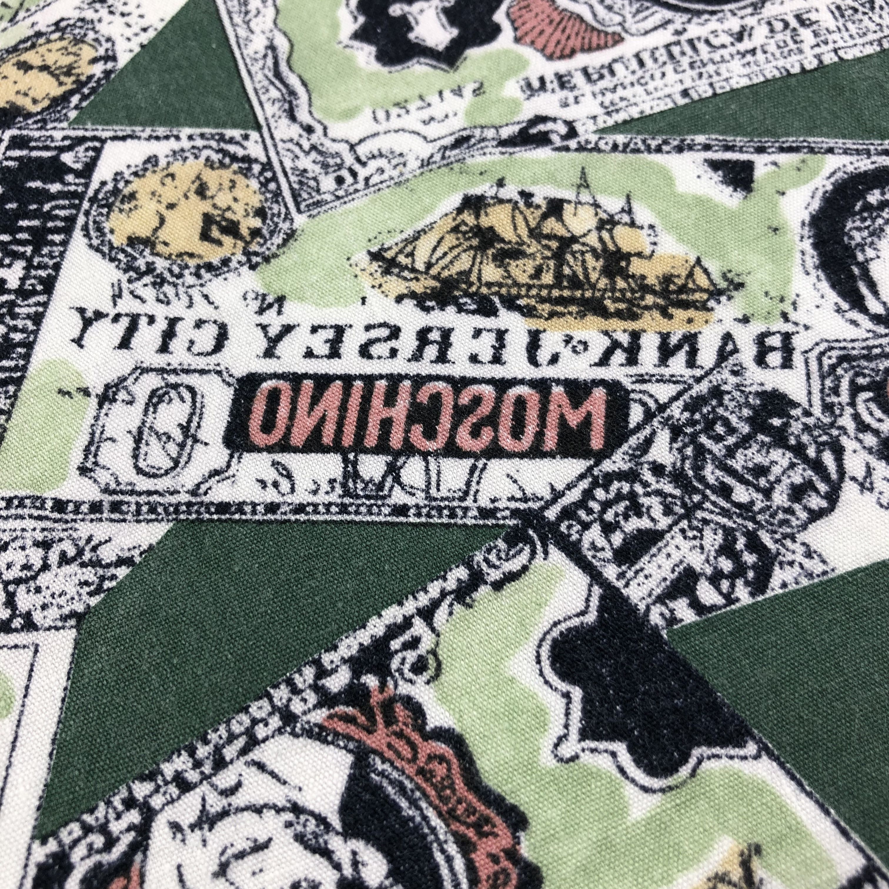 Moschino × Vintage Moschino Mirror Image Handkerchief Neckerchief Bandana H1674 Size ONE SIZE - 4 Thumbnail