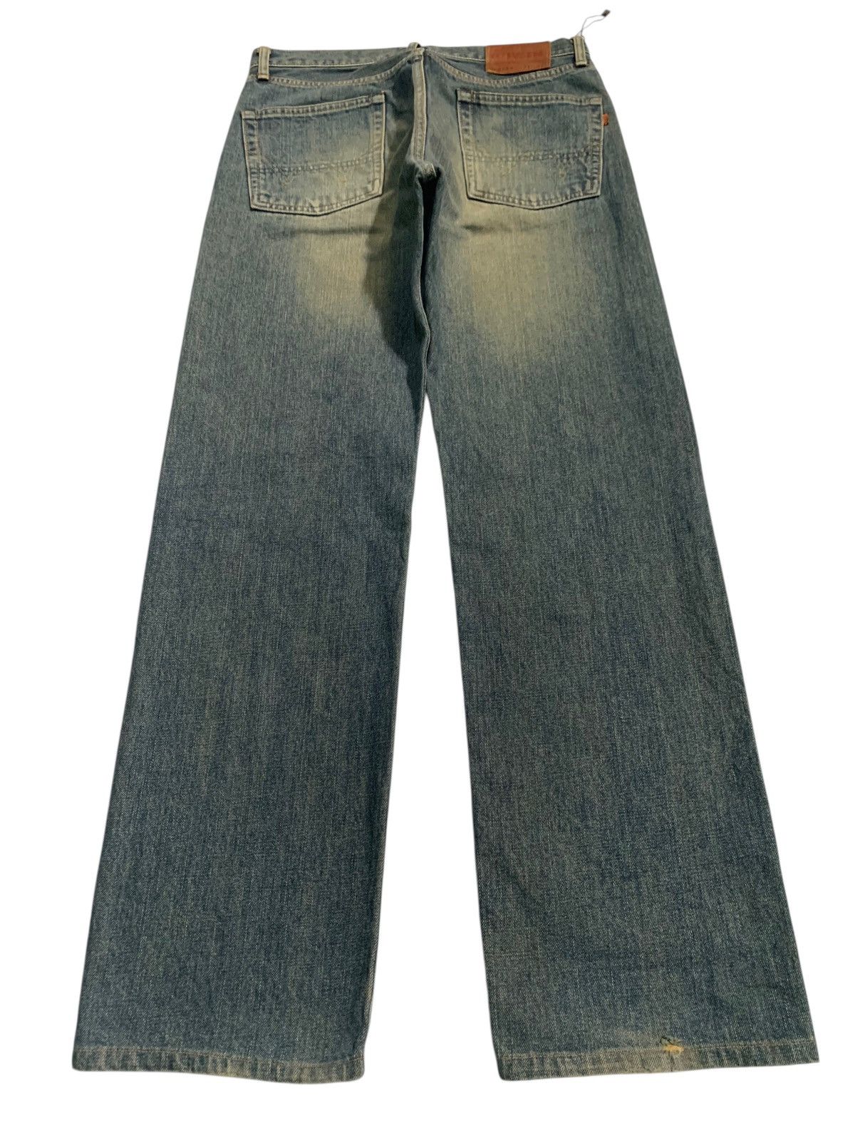 Edwin VINTAGE EDWIN 505X SELVEDGE FADED & RUSTY DISTRESSED DENIM Size US 31 - 4 Thumbnail