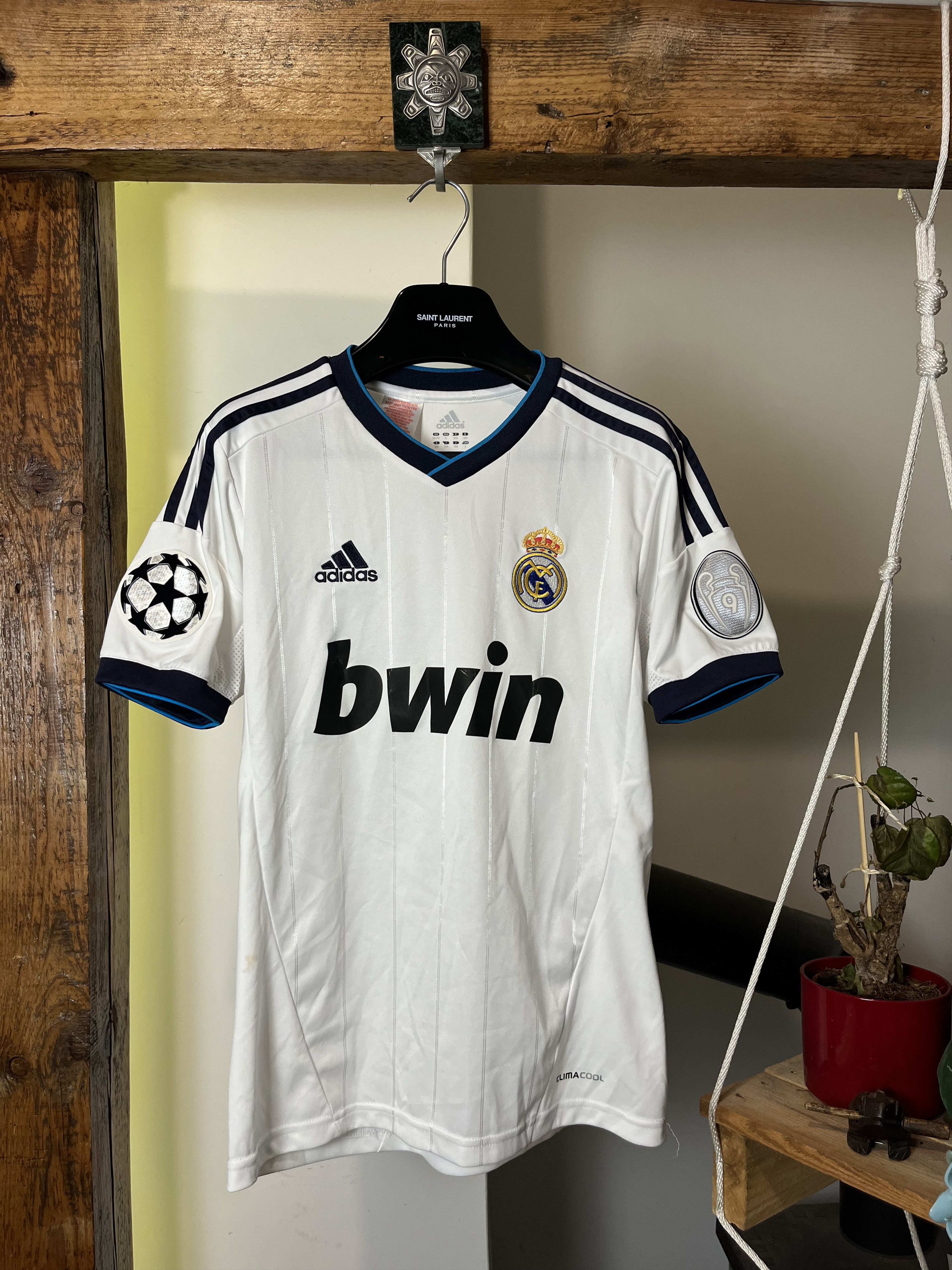 Adidas Adidas Real Madrid 2012-13 Home Soccer Kit Size US S / EU 44-46 / 1 - 1 Thumbnail