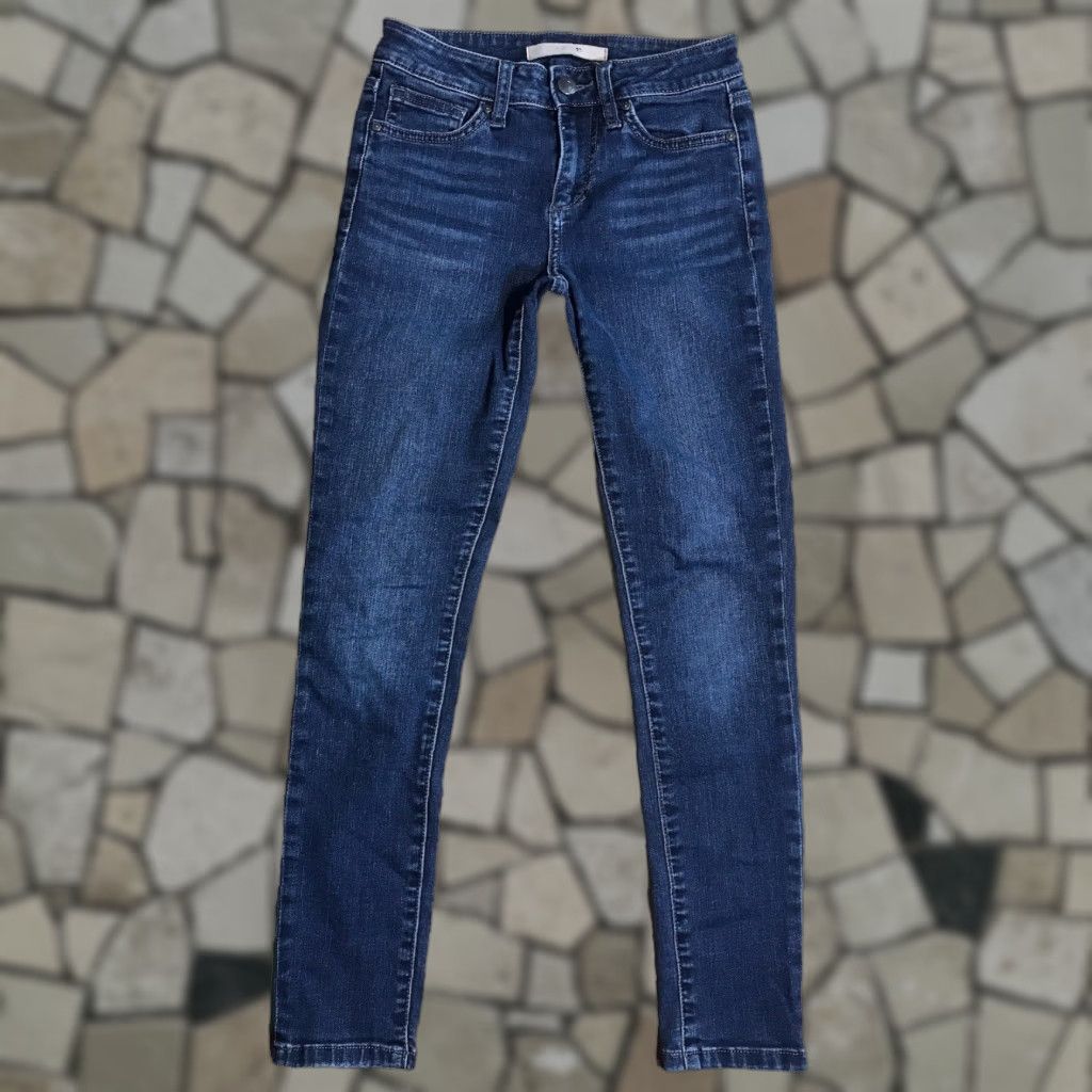 Vintage Joe's Jeans Womens Jeans 24 x 25 Inseam Skinny Ankle Crop Denim Stretch 5-Pocket Blue Fall Spring Summer Winter Womens Size 42" / US 20 - 1 Thumbnail