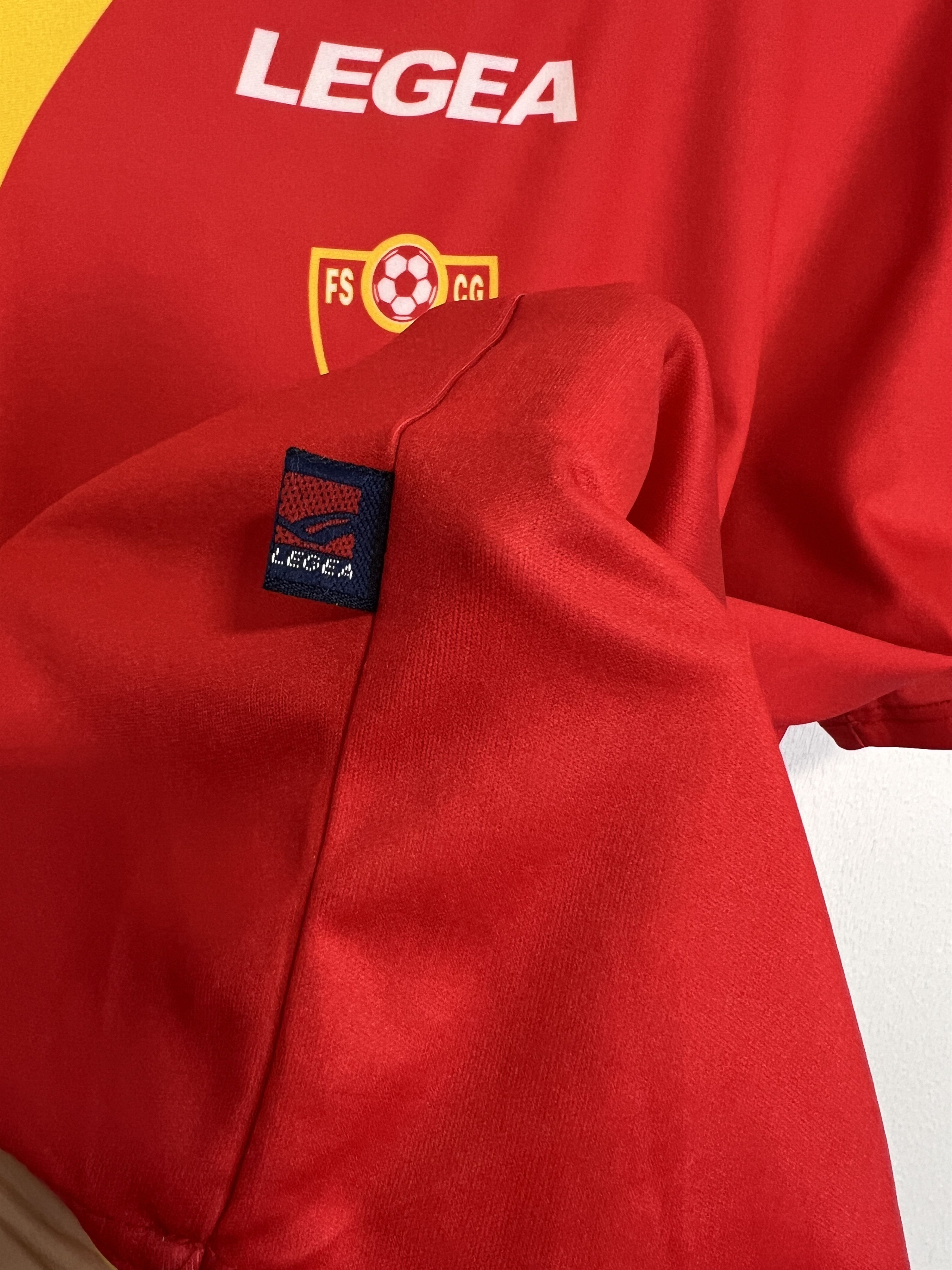 Vintage Montenegro Home football shirt Soccer National Jersey Trikot Size US M / EU 48-50 / 2 - 6 Thumbnail