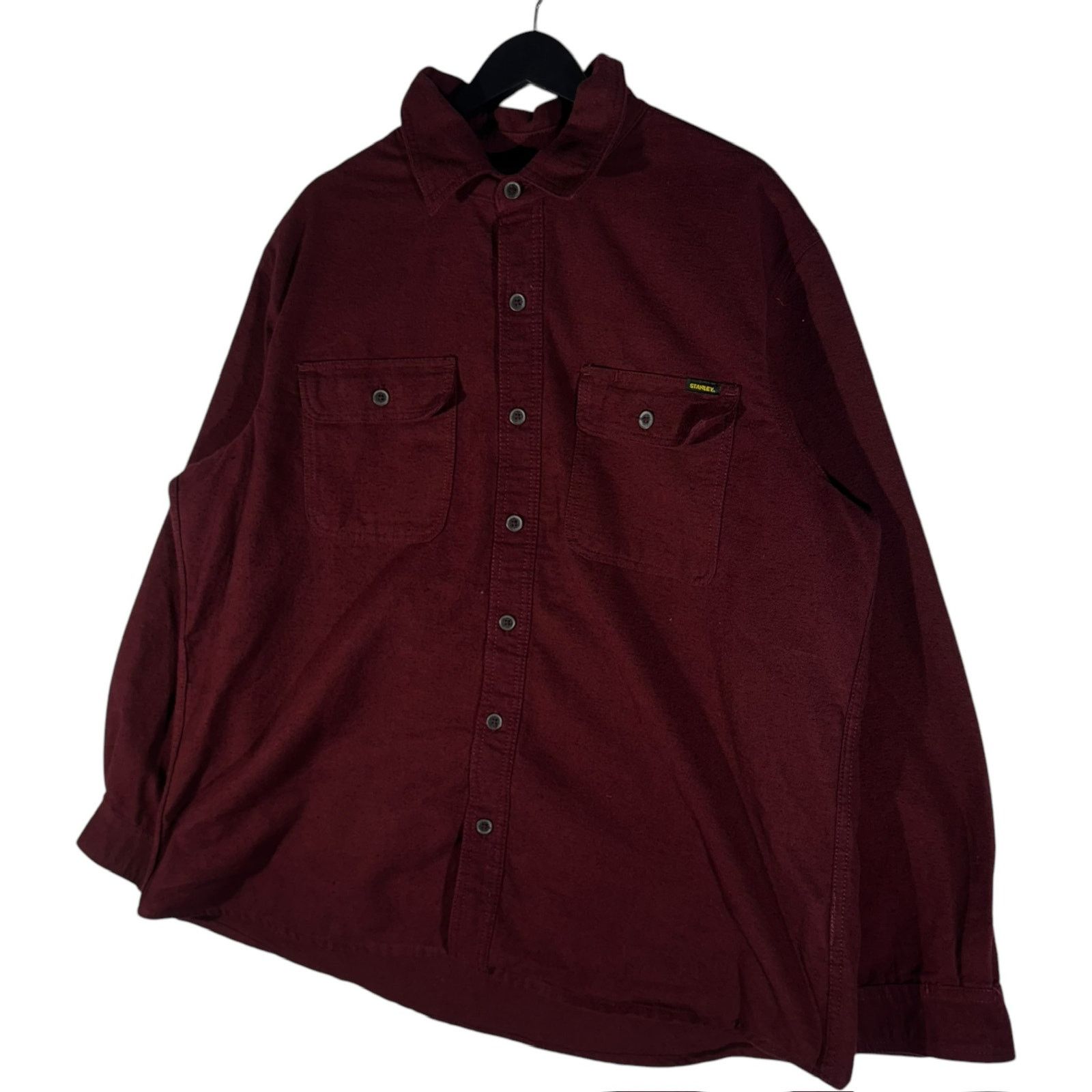 Stanley & Sons Stanley Chamois Long Sleeve Button Up Size US XXL / EU 58 / 5 - 3 Thumbnail