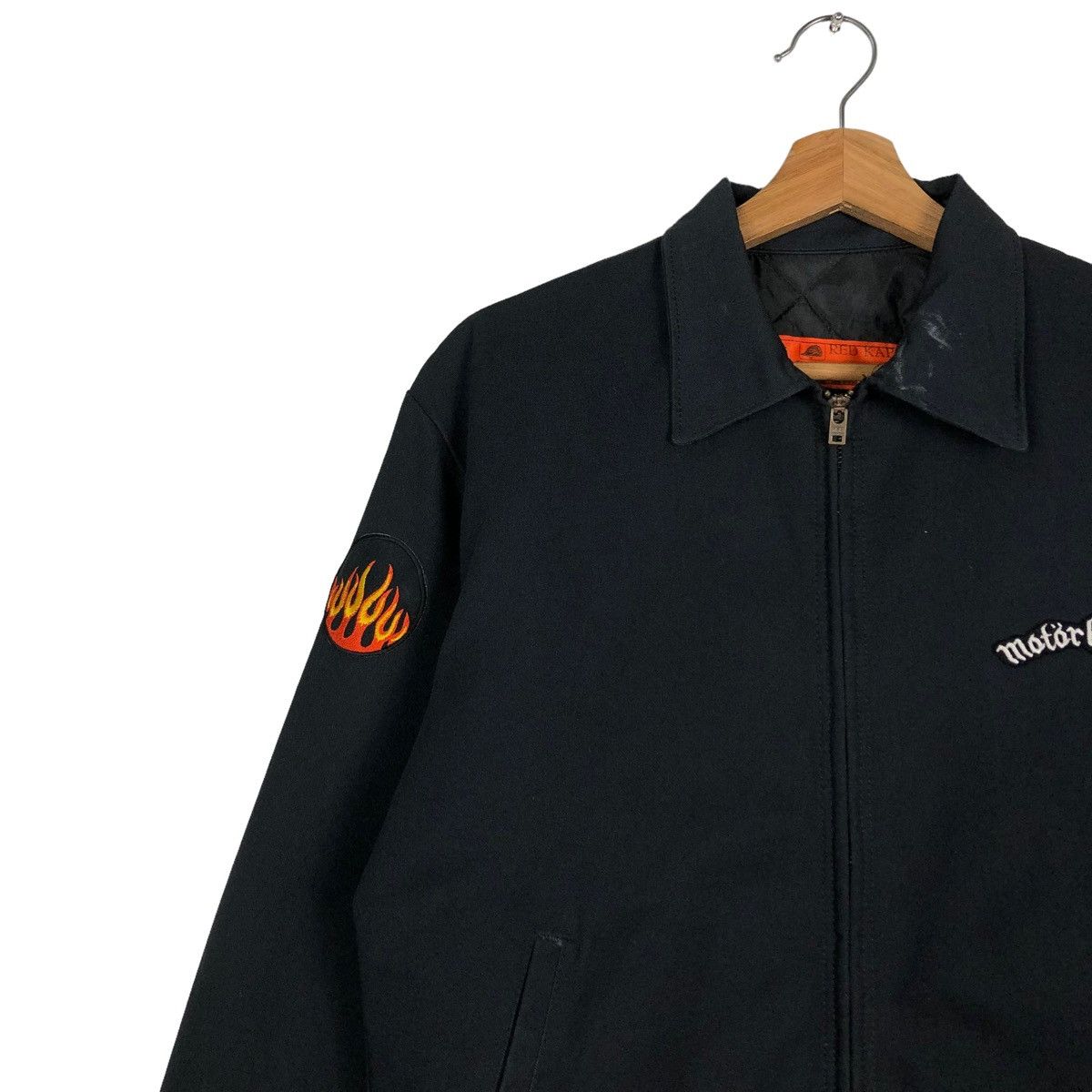Vintage 🔥VINTAGE BOMBER JACKET REDKAP USA FULL PATCH RARE DESIGN Size US S / EU 44-46 / 1 - 12 Thumbnail