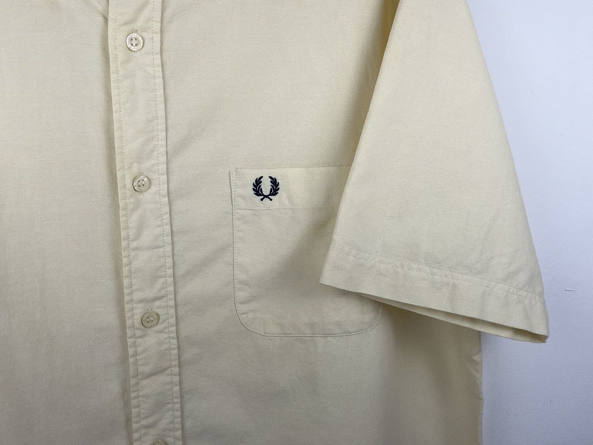 Fred Perry × Vintage Fred Perry Vintage Short Sleeve Button Down Shirt Size XL Size US XL / EU 56 / 4 - 4 Thumbnail