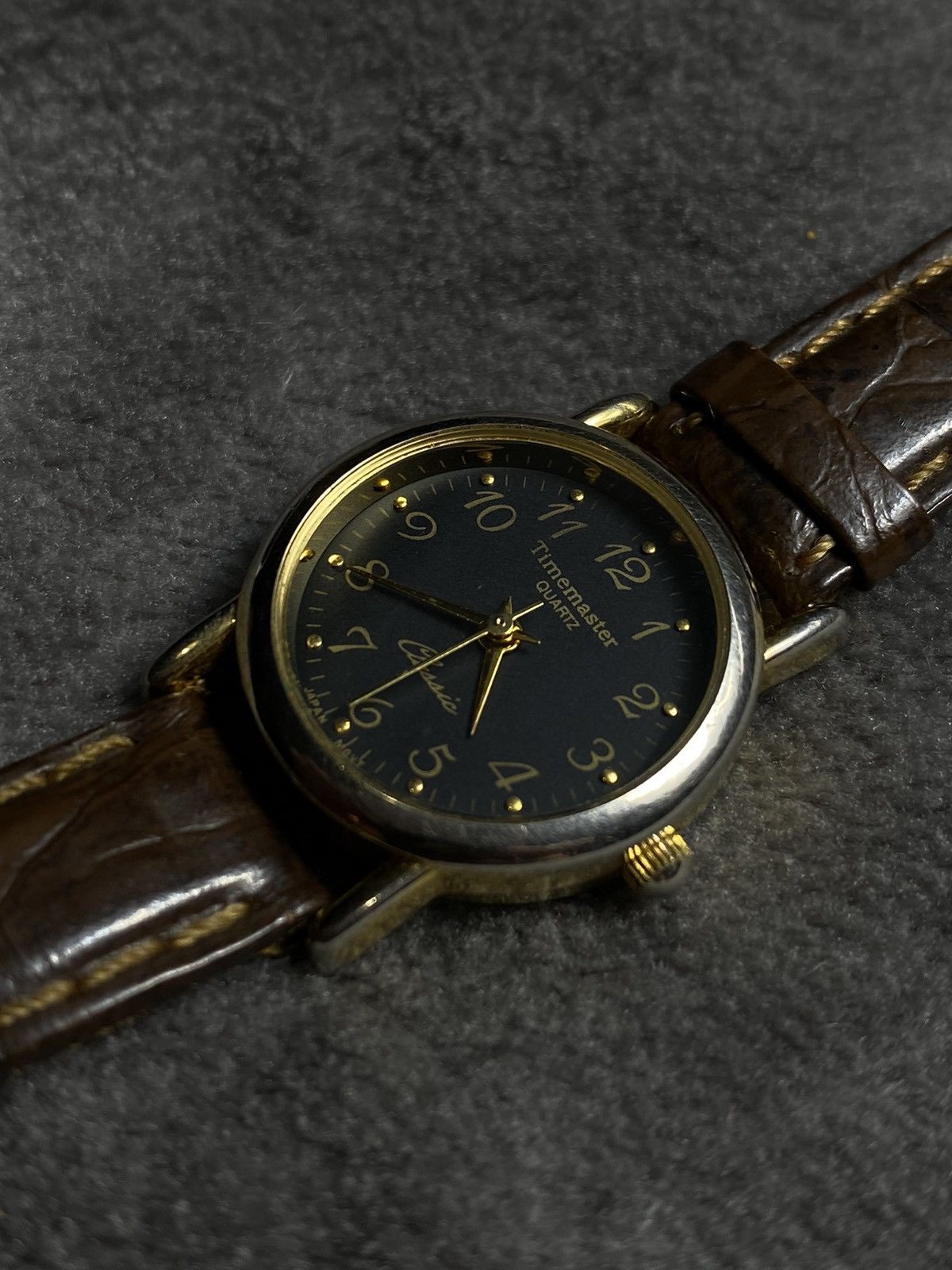 Japanese Brand Futuristic Vintage Timemaster Classic Watch Japan Work 100% Size ONE SIZE - 7 Thumbnail