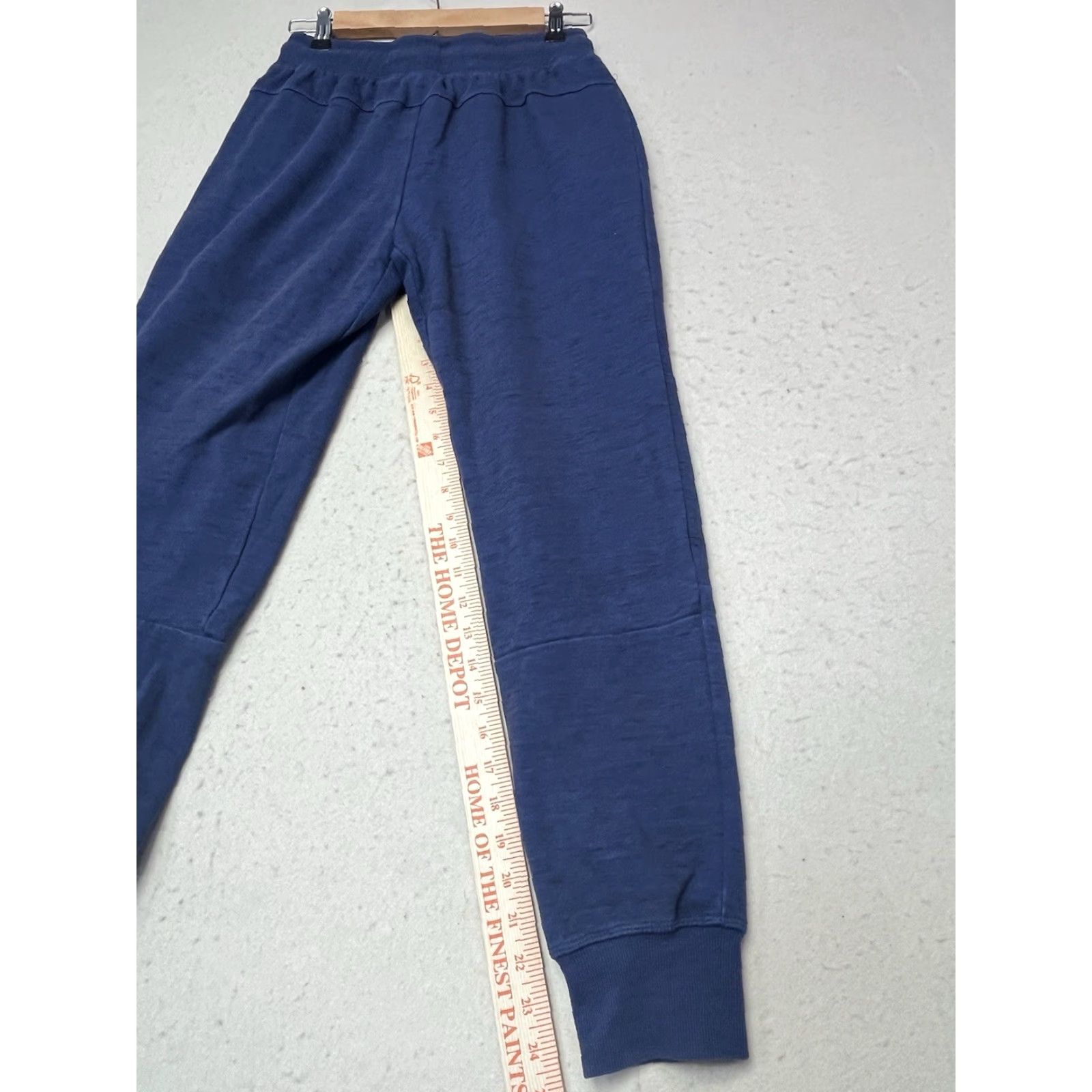 Spyder Spyder Pants Mens Small Blue Heather ProWeb Drawstring Joggers Active Pockets Tapered Regular Knit Cotton Polyester Running Jogging Size US 29 - 5 Thumbnail