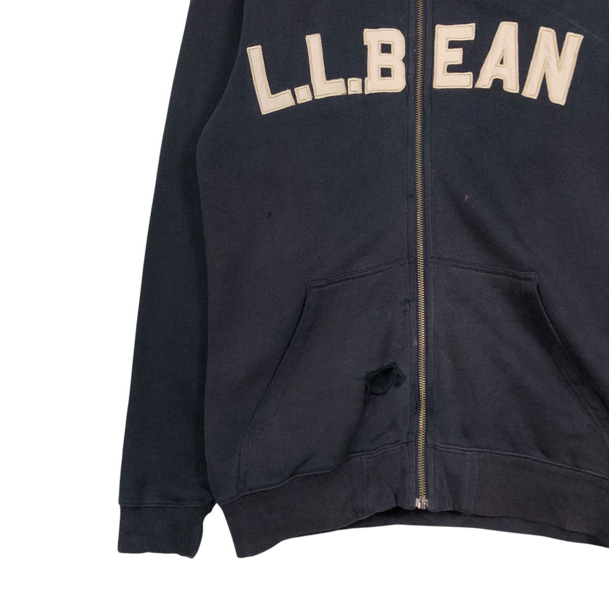 Japanese Brand Vintage L.L.Bean Zip Hoodie — Rugged Outdoor Grail Size US S / EU 44-46 / 1 - 5 Thumbnail