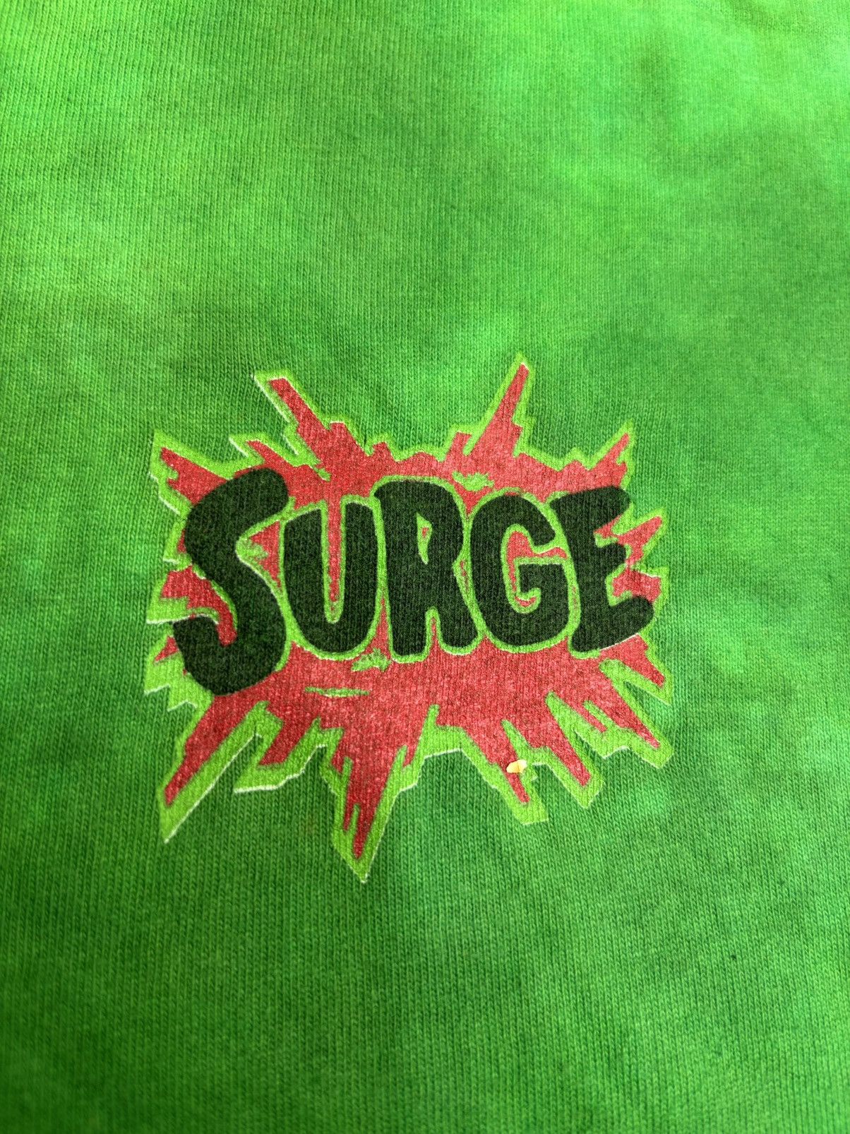 Band Tees 💥Vintage 90s💥Very Rare Surge Tye Dye Shirt F584 Size US XL / EU 56 / 4 - 5 Thumbnail