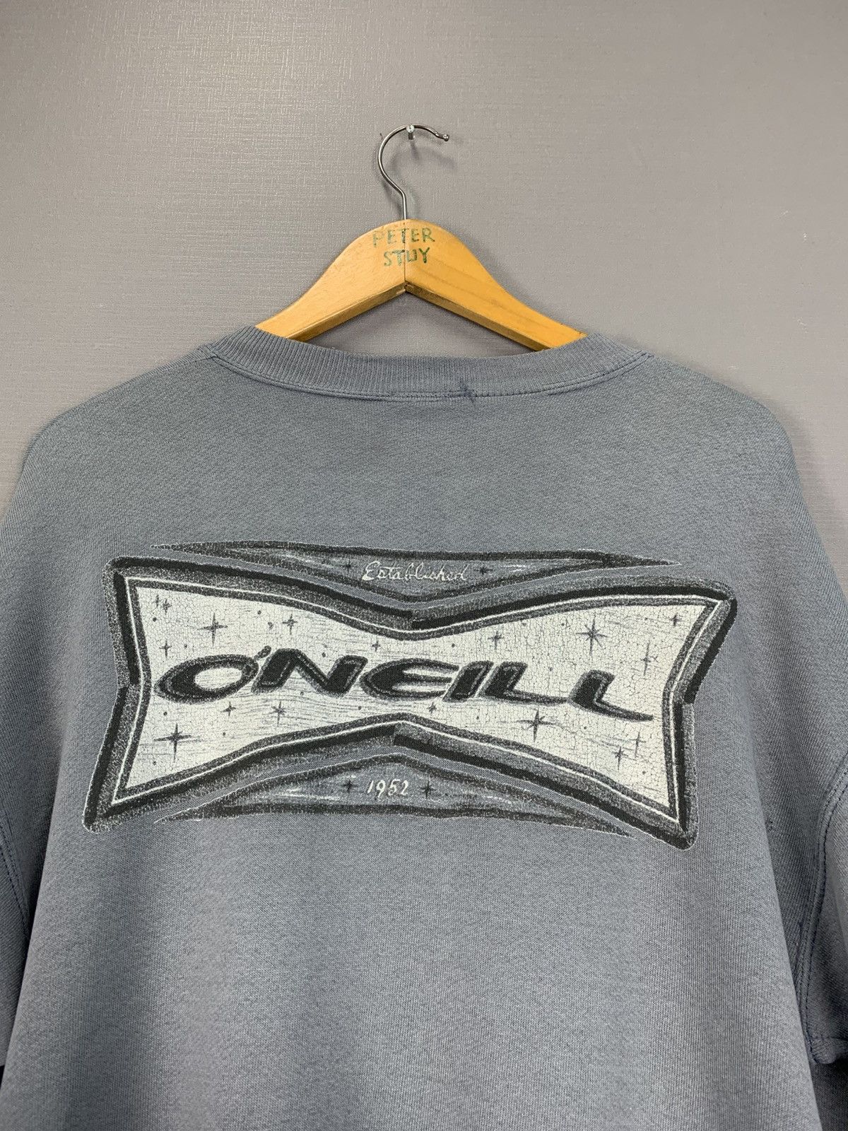 O'Neill × Vintage Vintage 90s Oneill Sweatshirt Size US M / EU 48-50 / 2 - 10 Thumbnail