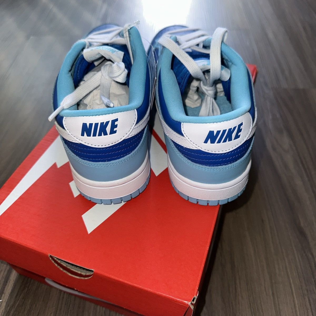 Nike 2022 Nike Dunk Low Retro QS “Argon Blue” Men’s Size 8 Rare Size US 8 / EU 41 - 4 Thumbnail