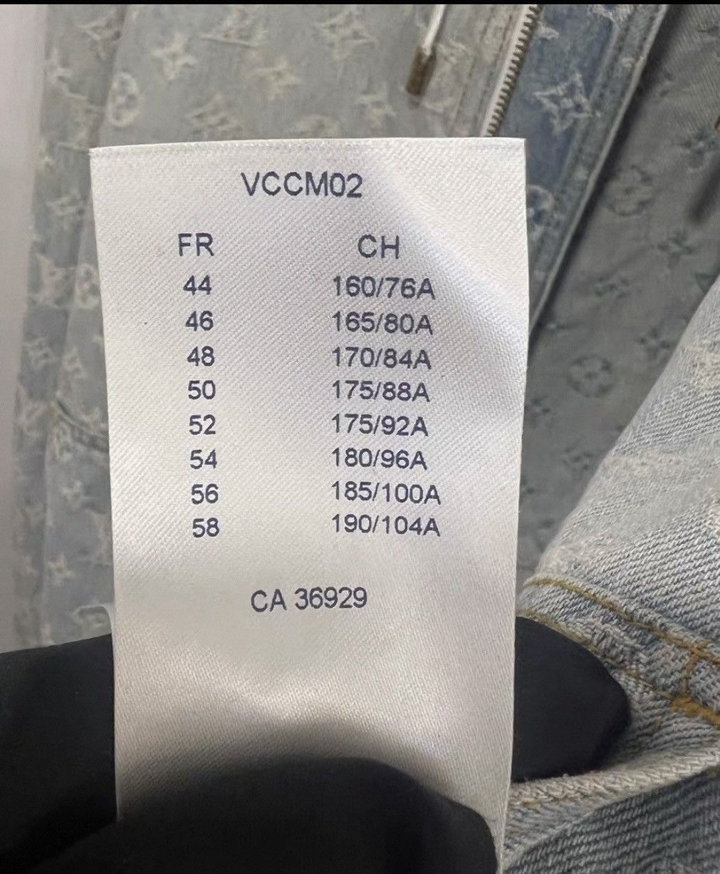 Louis Vuitton × NBA Louis Vuitton X NBA 50 Hoodie Denim Monogram Jacket Size US M / EU 48-50 / 2 - 12 Thumbnail