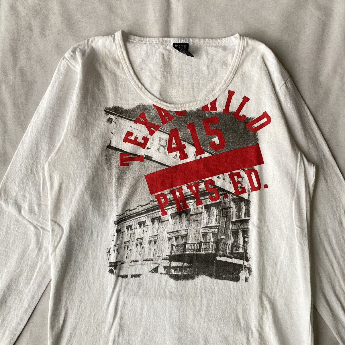 Issey Miyake × Japanese Brand × Yasuyuki Ishii Grunge Urban Vintage Bloody Texas Wild 415 Graphic Tees Size US M / EU 48-50 / 2 - 6 Thumbnail
