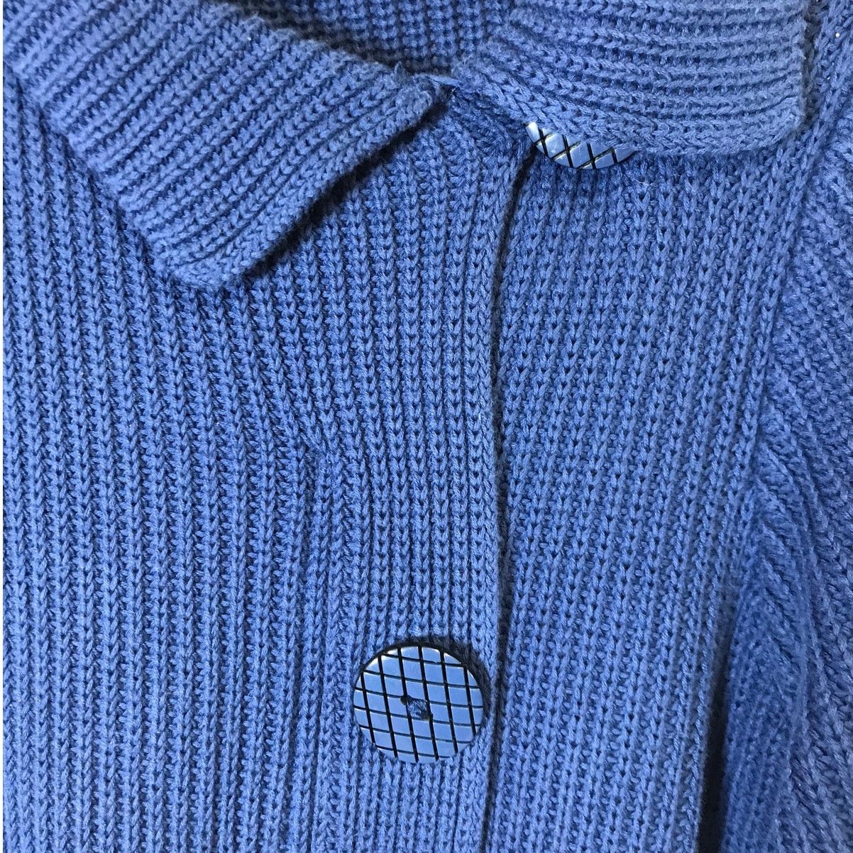 Habitat Habitat Blue High Neck Long Sleeve Pullover Sweater L Size L / US 10 / IT 46 - 7 Thumbnail