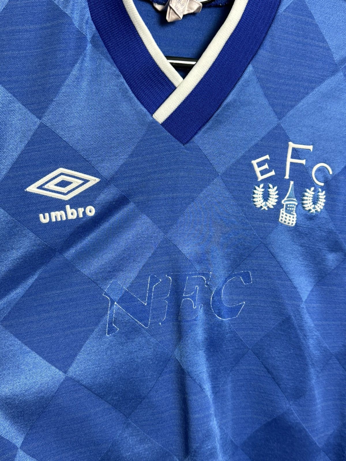 Umbro KIDS Everton 86/89 Home Football Jersey Size US XS / EU 42 / 0 - 3 Thumbnail