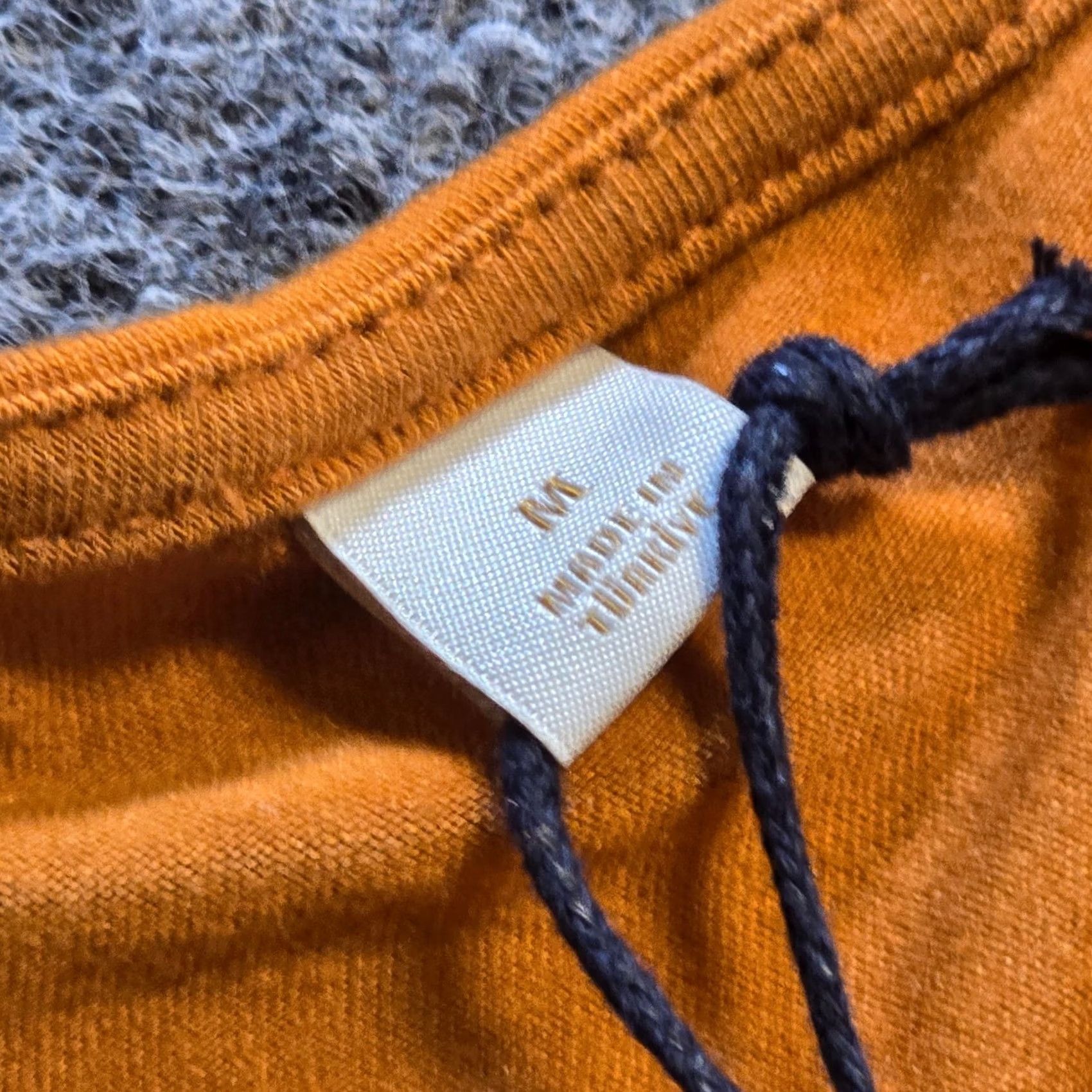 Scotch & Soda Scotch & Soda Top Womens Medium Orange Ruched Long Sleeve Square Neck Casual Shirt Size M / US 6-8 / IT 42-44 - 5 Thumbnail