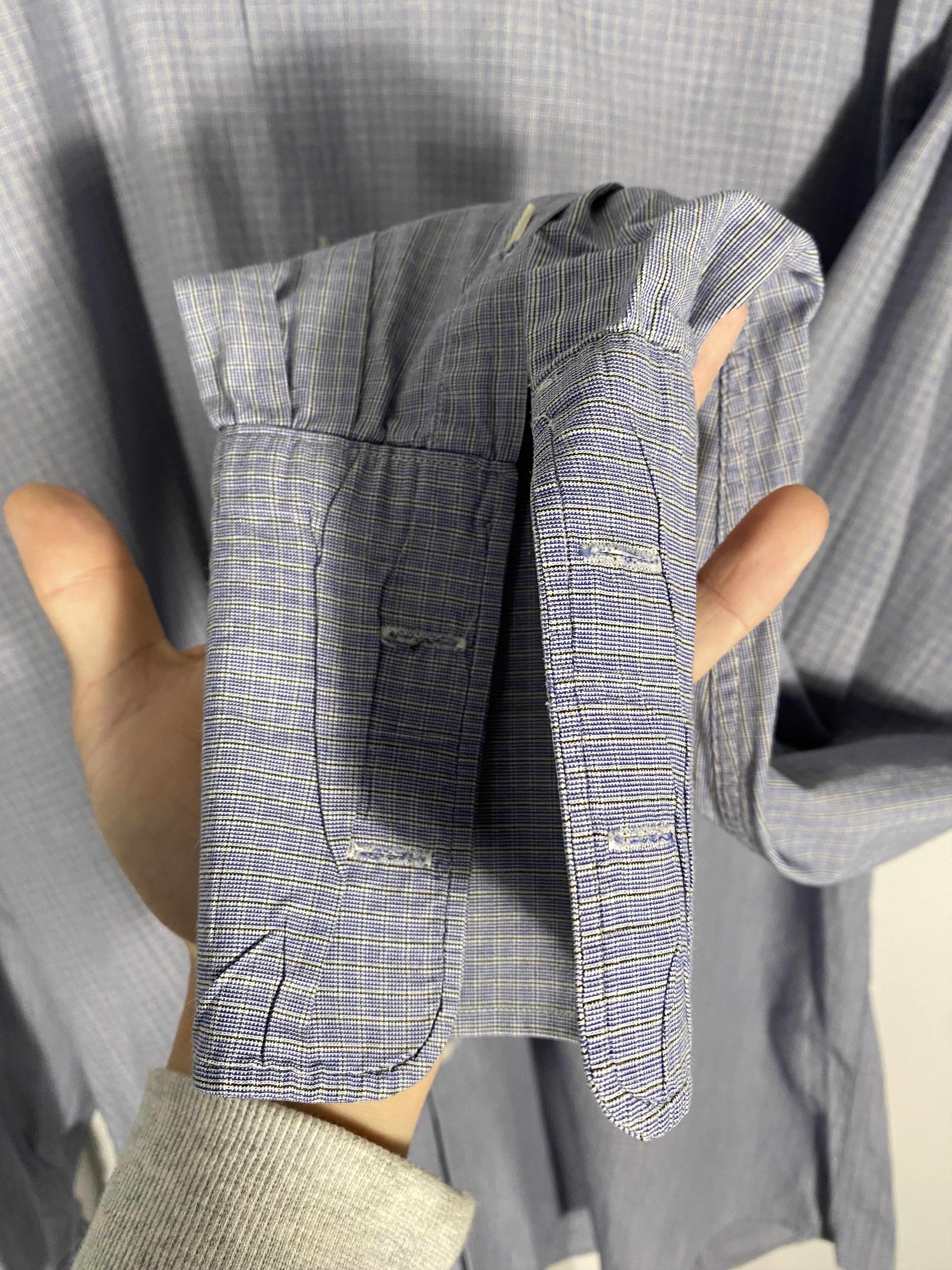 Giorgio Armani Vintage Giorgio Armani Le Collezioni Button Up Shirt Size US XL / EU 56 / 4 - 4 Thumbnail