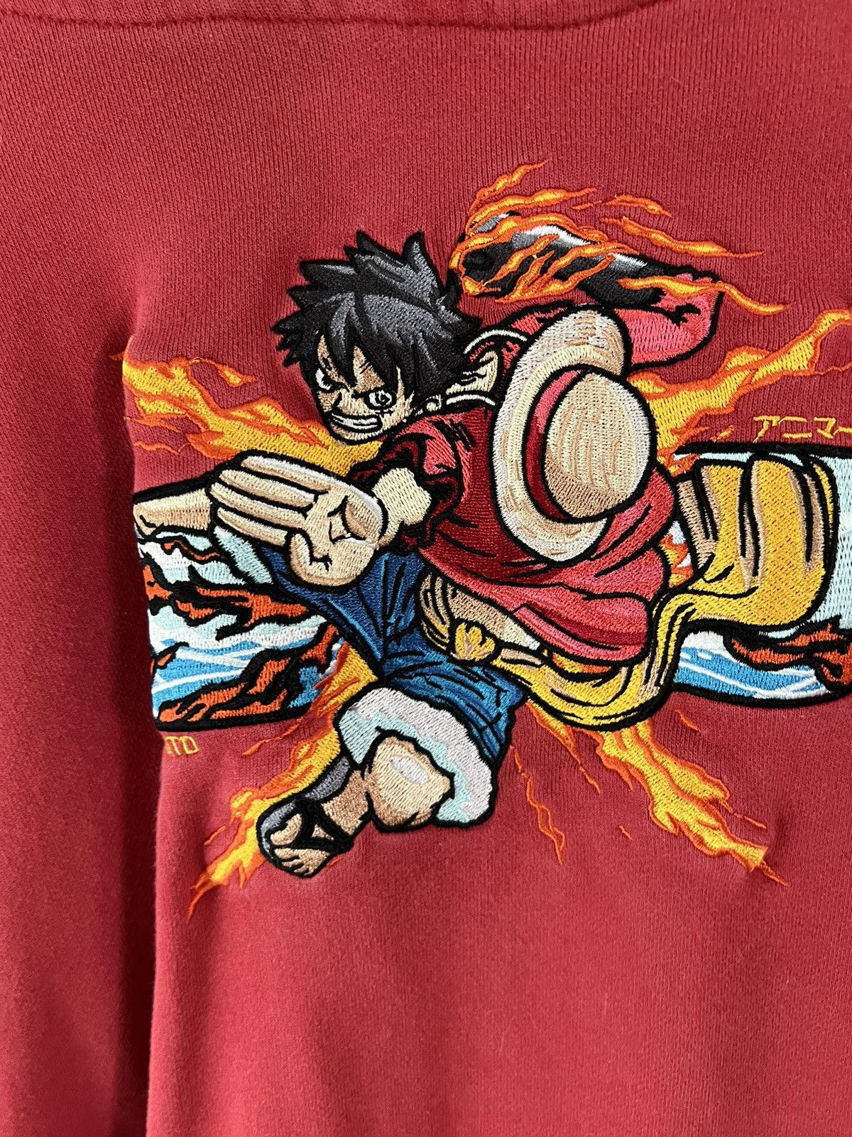 Japanese Brand Animato One Piece Anime Hoodie Size US XXL / EU 58 / 5 - 3 Thumbnail