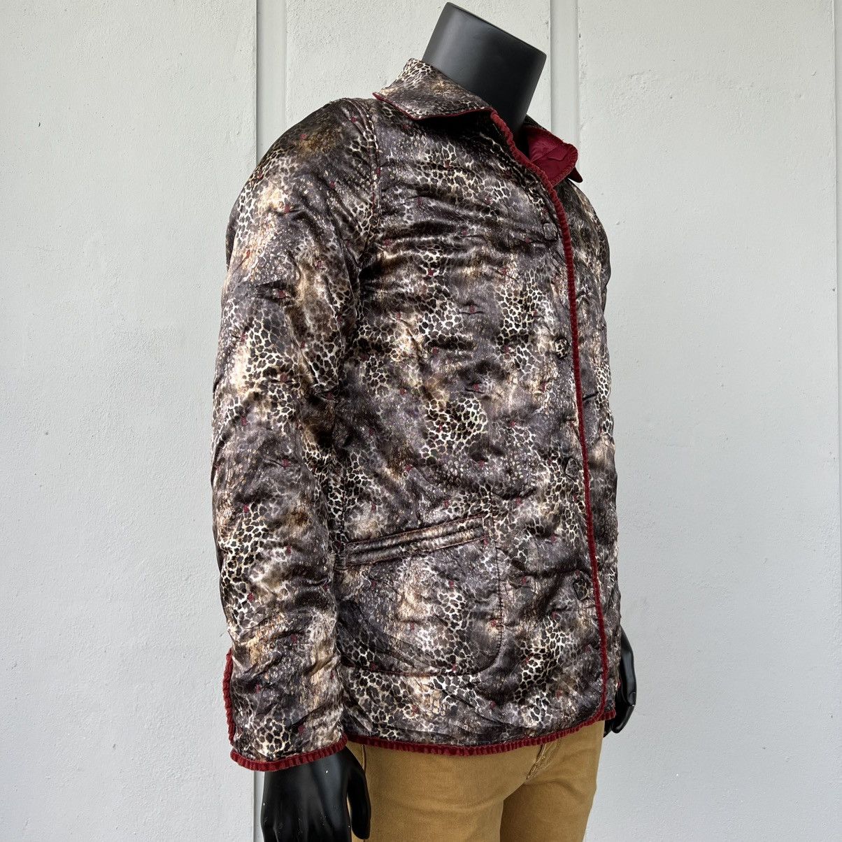 Vintage Stories Di Salco Full Printed Leopard Jacket Size US M / EU 48-50 / 2 - 5 Thumbnail