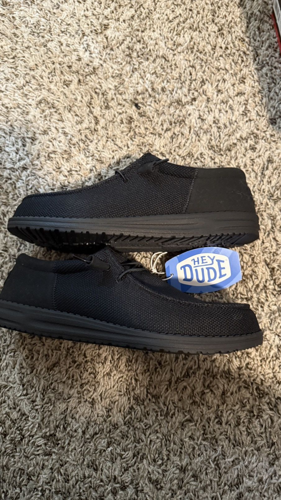 Other Black Hey Dudes Size US 12 / EU 45 - 2 Thumbnail