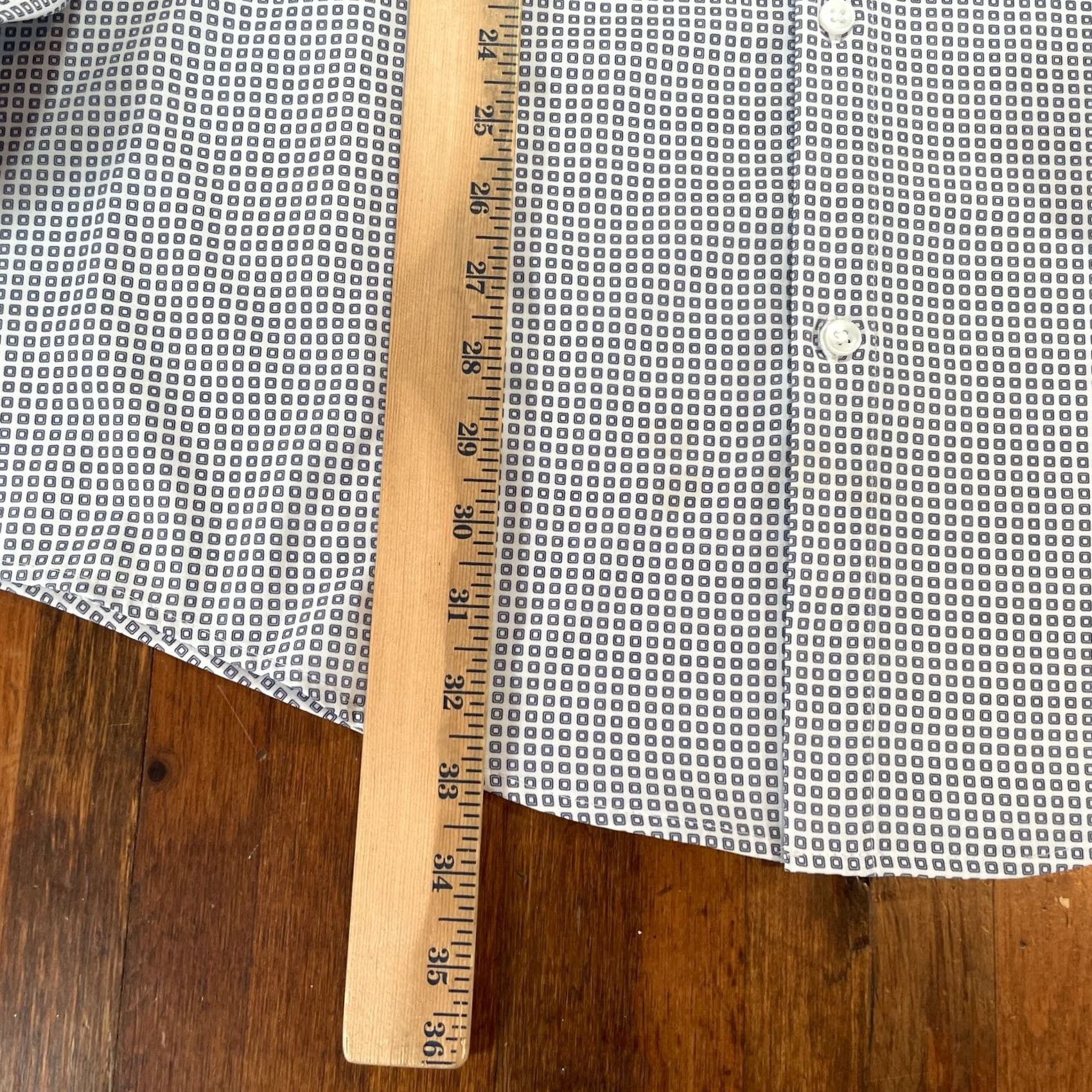 Mizzen+Main Mizzen + Main Shirt Mens 2XL XXL Button Up Stretch White Blue Trim Fit Size US XXL / EU 58 / 5 - 6 Thumbnail