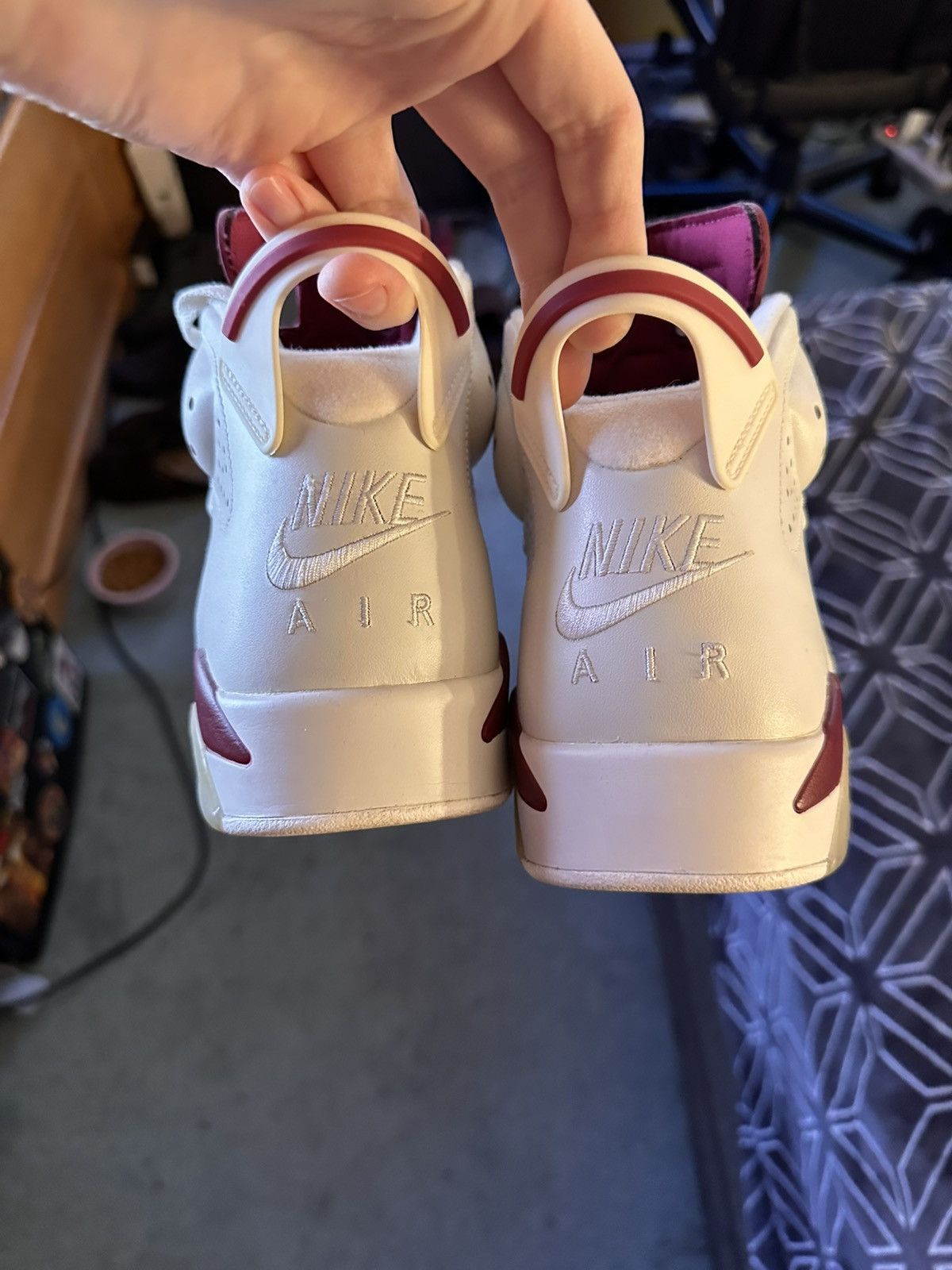 Jordan Brand Jordan 6 Nike air maroon Size US 10 / EU 43 - 3 Thumbnail
