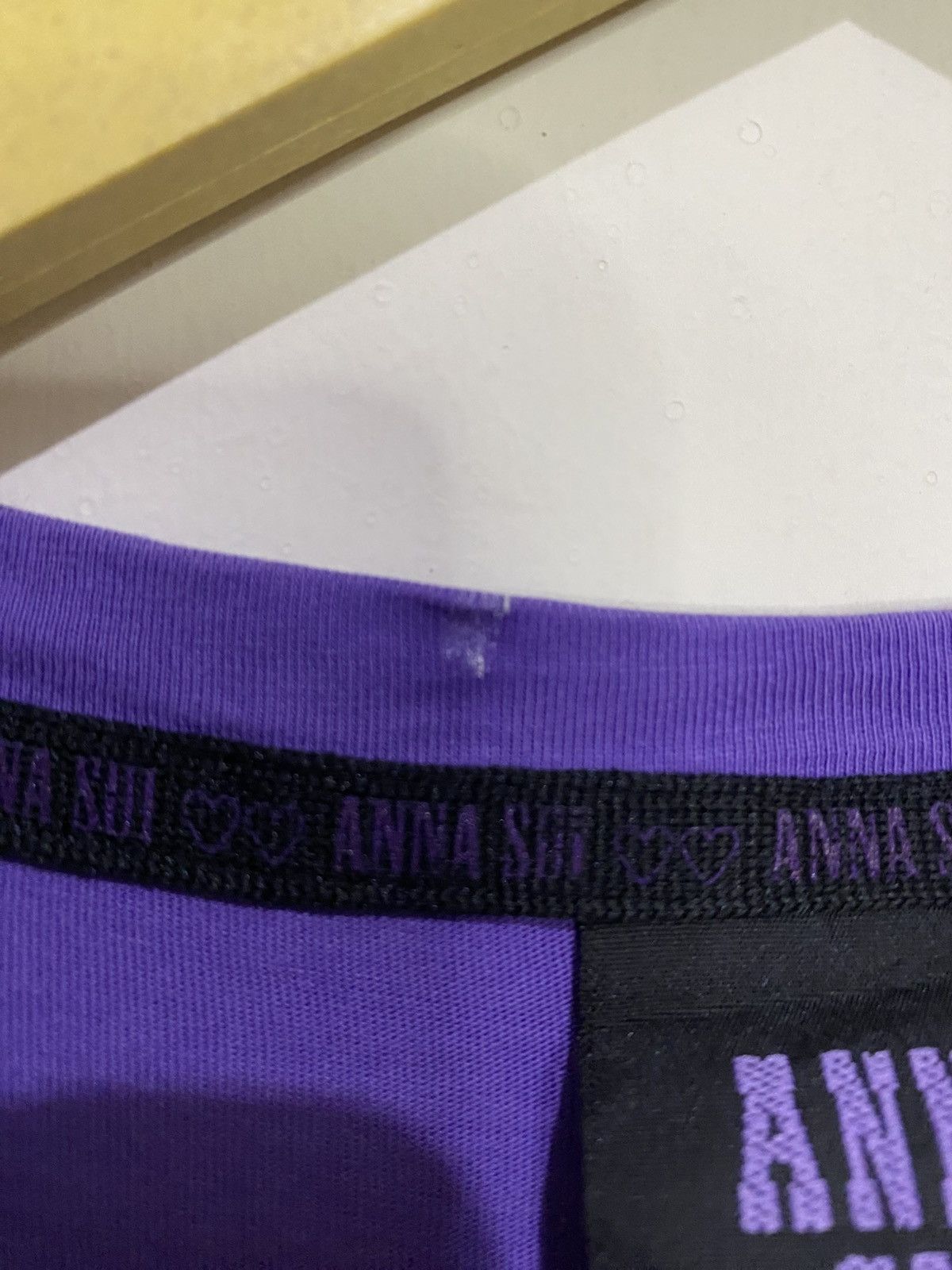 Designer × If Six Was Nine × Japanese Brand Vintage ANNA SUI Butterfly Logo Size US L / EU 52-54 / 3 - 8 Thumbnail