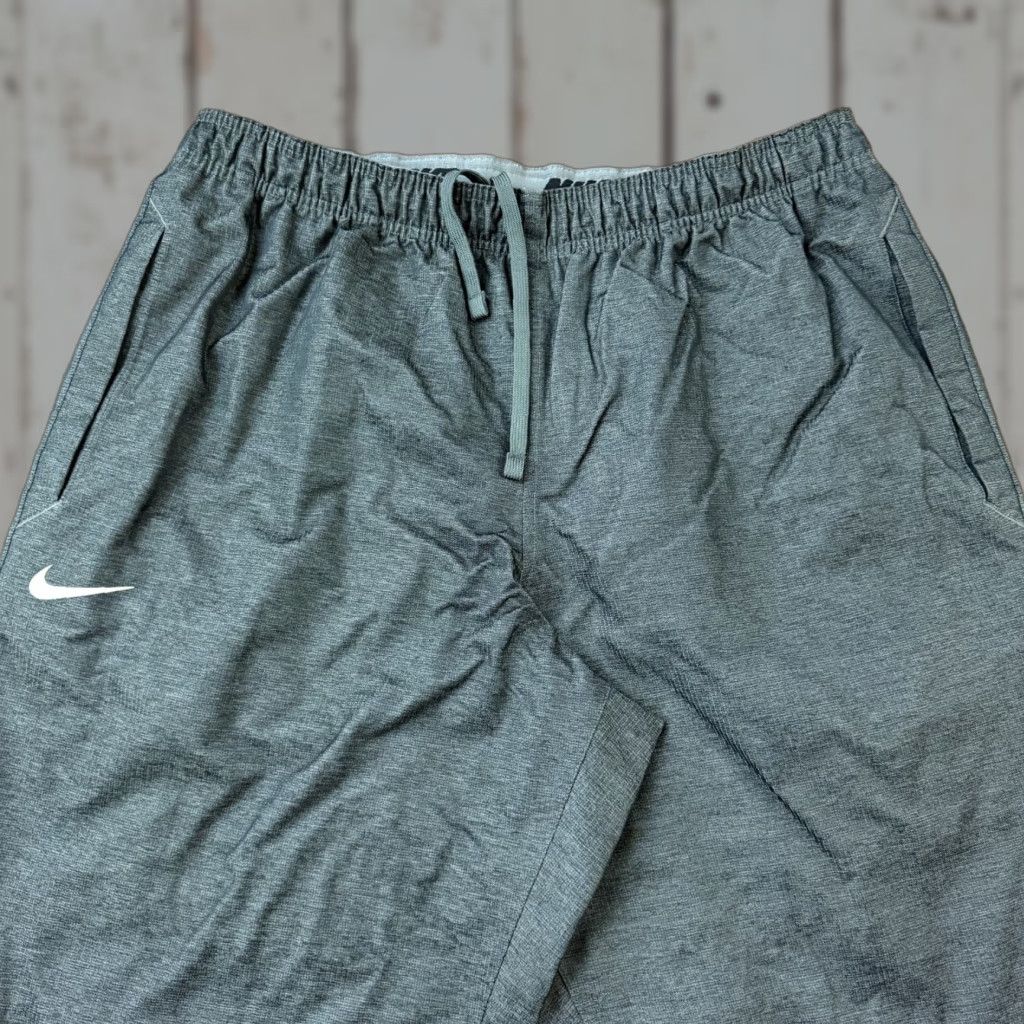 Nike Nike Storm-FIT Pants Mens 2XL Gray Waterproof Lined Zip Ankle Nylon Rain Pants Size US 39 - 1 Thumbnail