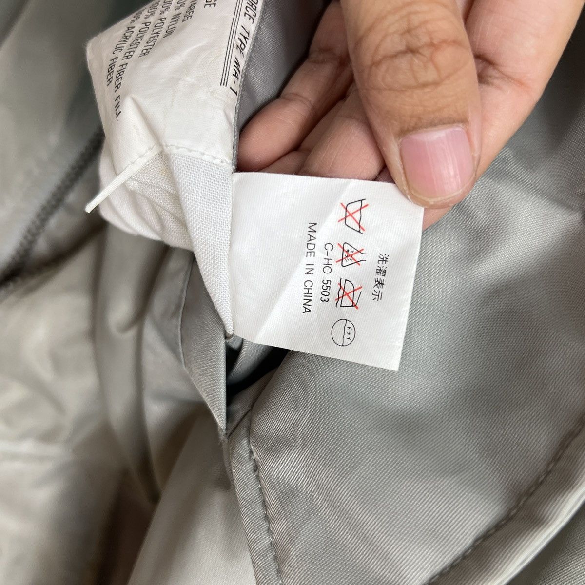 Japanese Brand 🔥 RIOT RIOT RIOT AIR FORCE MA-1 BOMBER JACKET Size US L / EU 52-54 / 3 - 16 Thumbnail