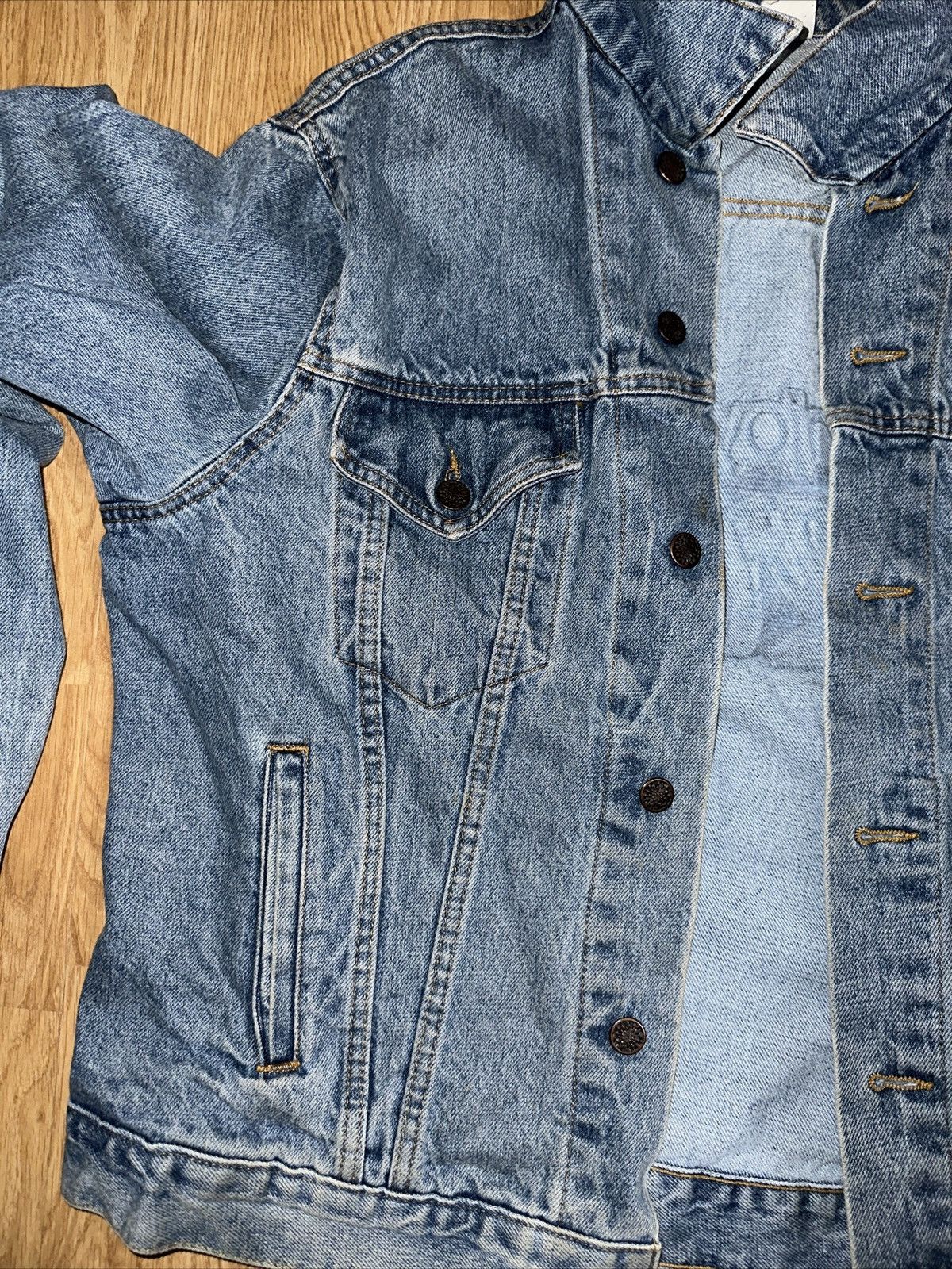 Coca Cola × Vintage Vintage Coca Cola Denim Jacket Size US XXL / EU 58 / 5 - 3 Thumbnail
