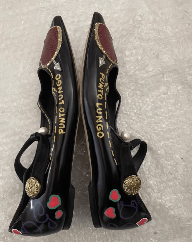 Dolce & Gabbana DOLCE&GABBANA Flat Shoes K31 Size US 9 / IT 39 - 2 Thumbnail
