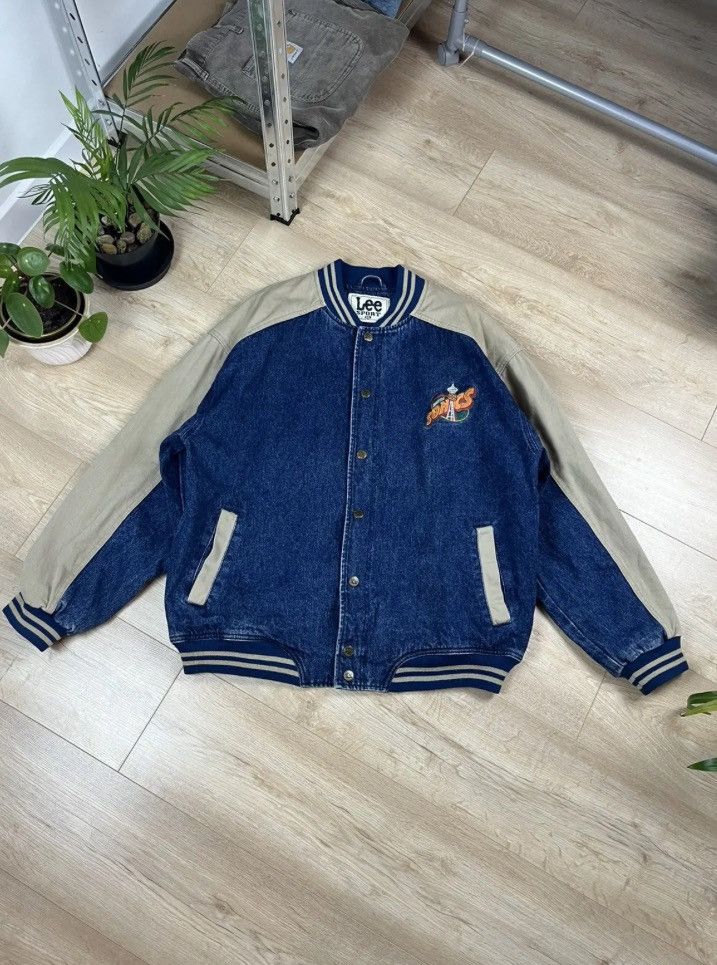 Lee Seattle sonics Vintage LEE 1of1 denim jacket Size US XL / EU 56 / 4 - 6 Thumbnail