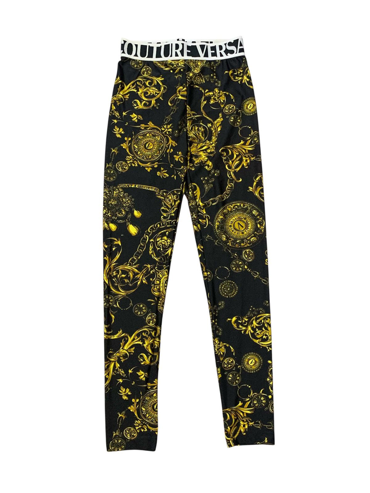 Versace Jeans Couture Versace Jeans Couture Baroque Legging Pants Size 27" / US 4 / IT 40 - 1 Thumbnail